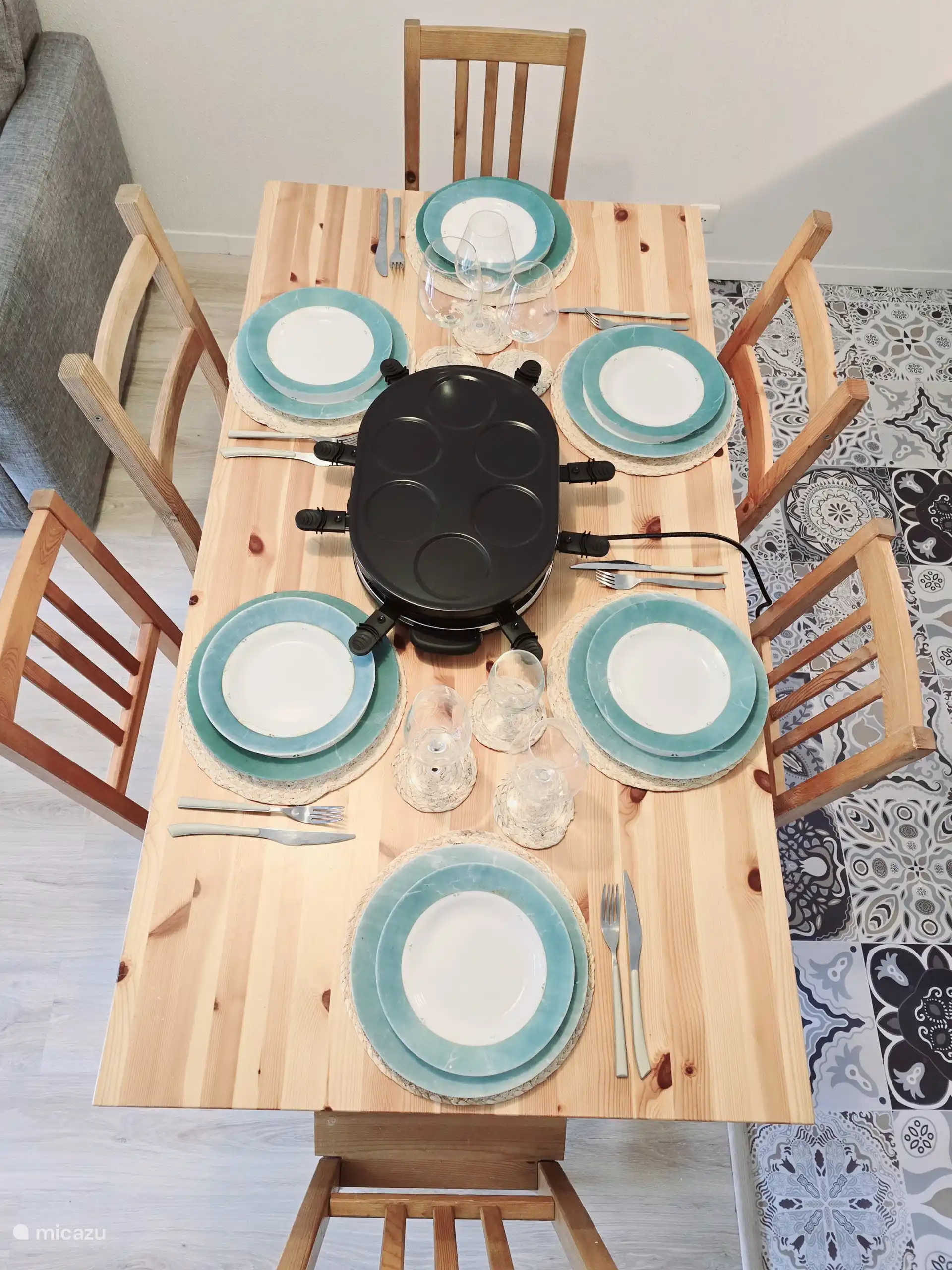 Esstisch – Familienessen, Wohnung L'Écrin de Torgon Wallis