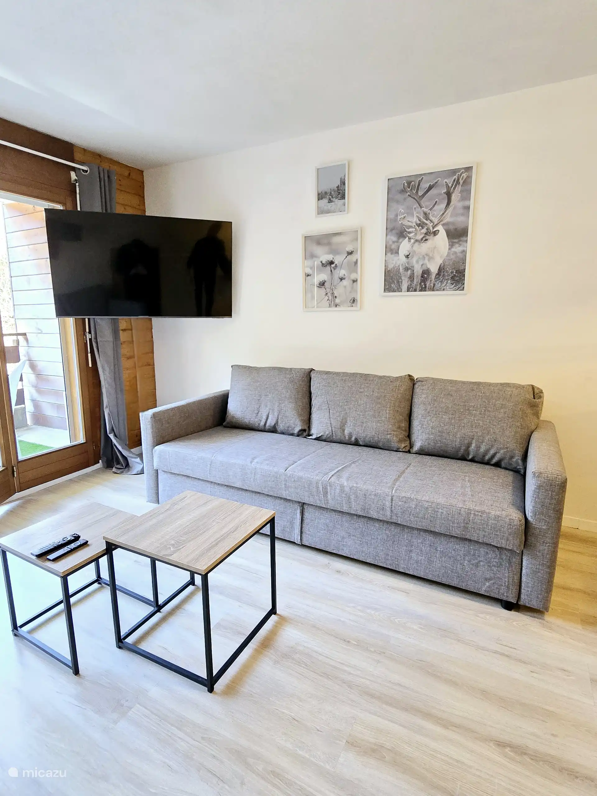 Bequemes Wohnzimmer mit Sofa – Entspannungsbereich, Wohnung im Torgon-Wallis