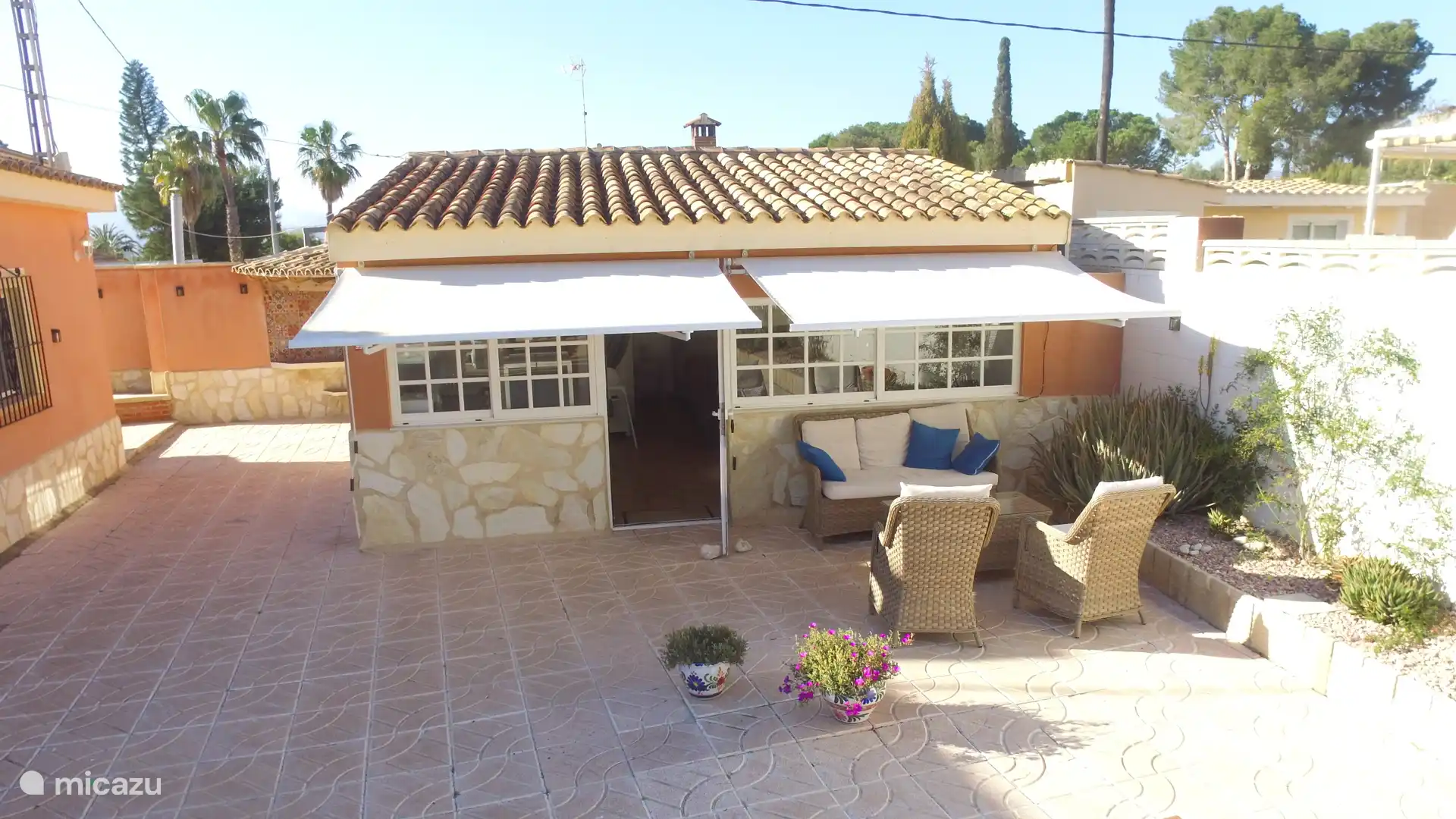 De Casita of gastenverblijf dat max 4 personen kan huisvesten