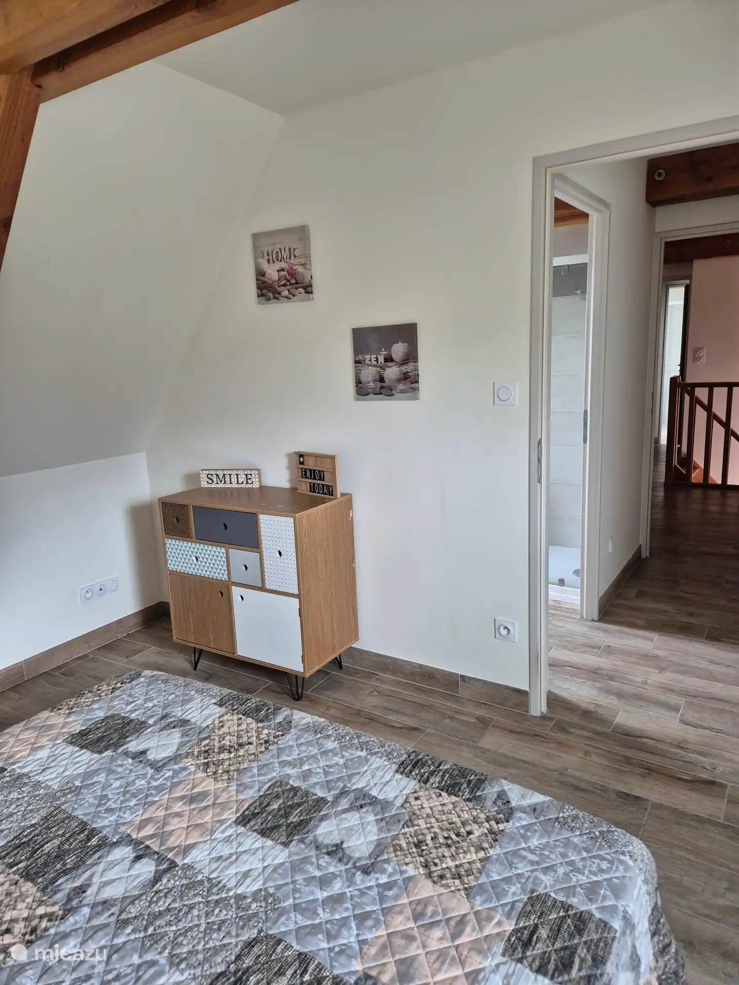 Dubbele slaapkamer op de eerste verdieping