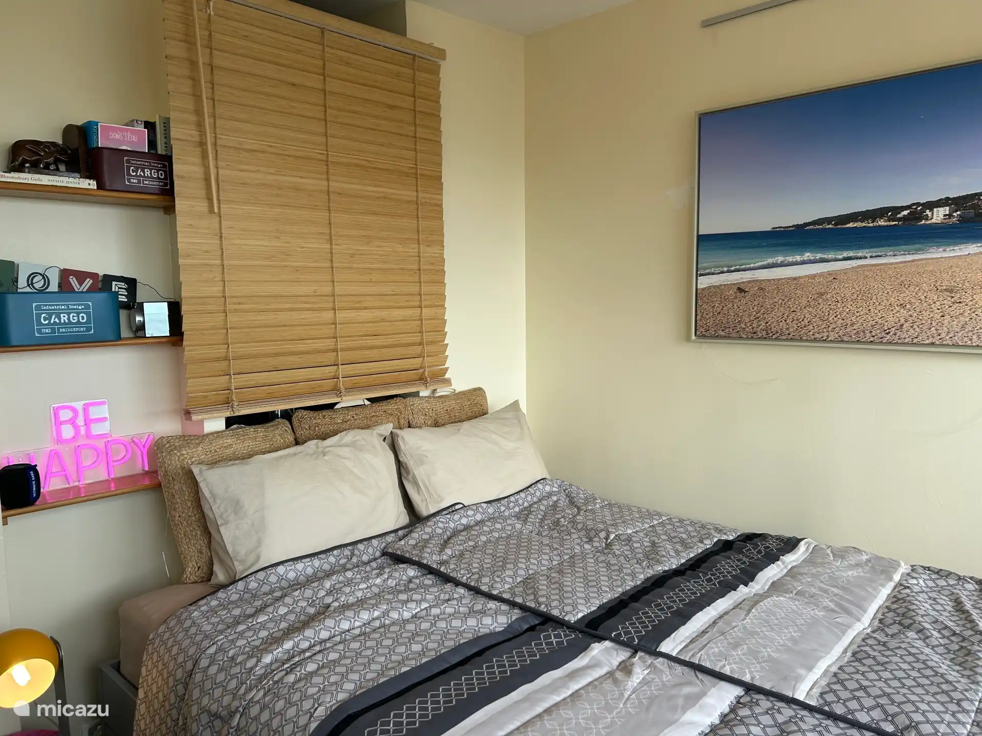 Chambre avec lit 1,60x2 m