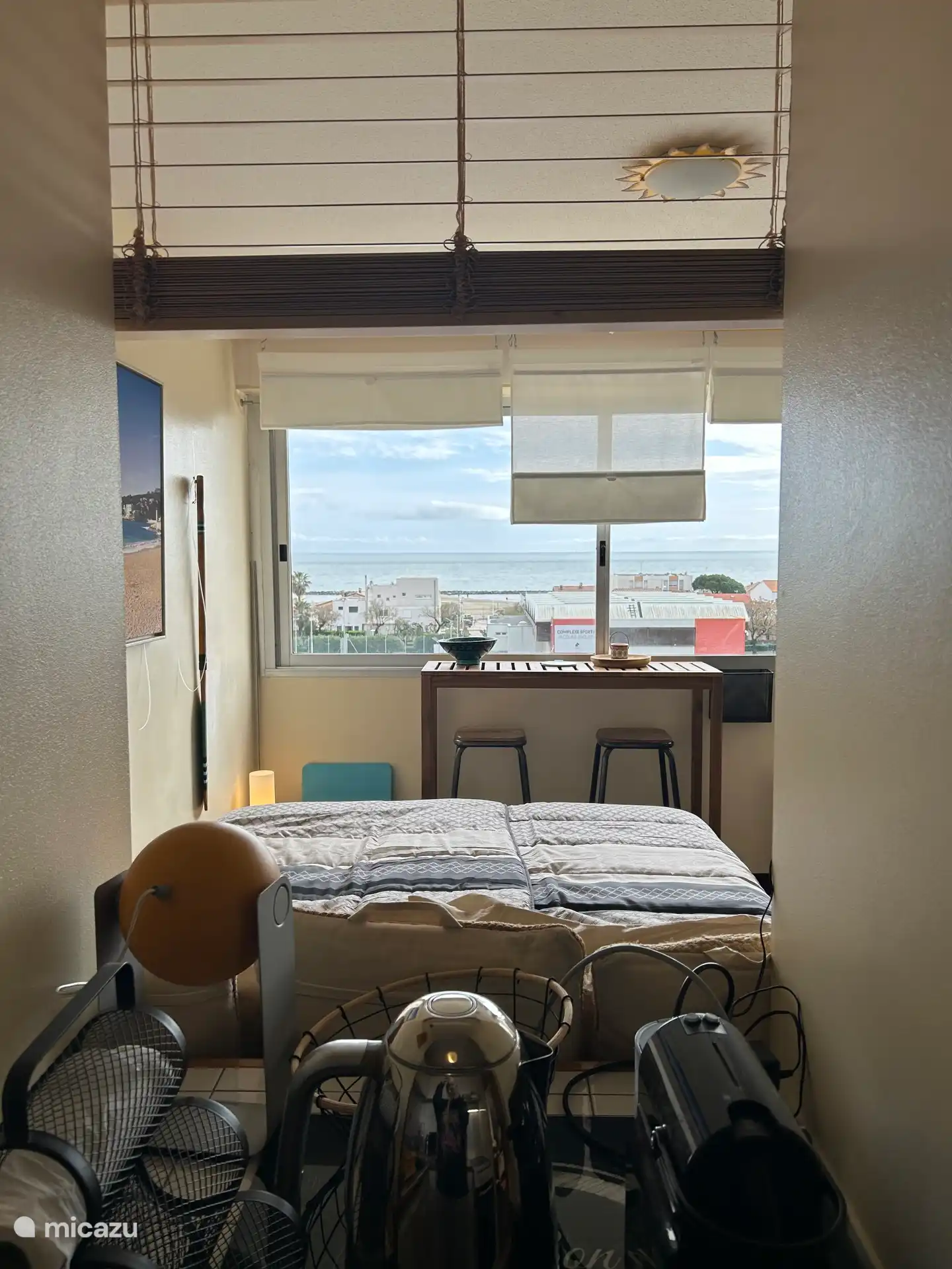 Vue depuis la cuisine 