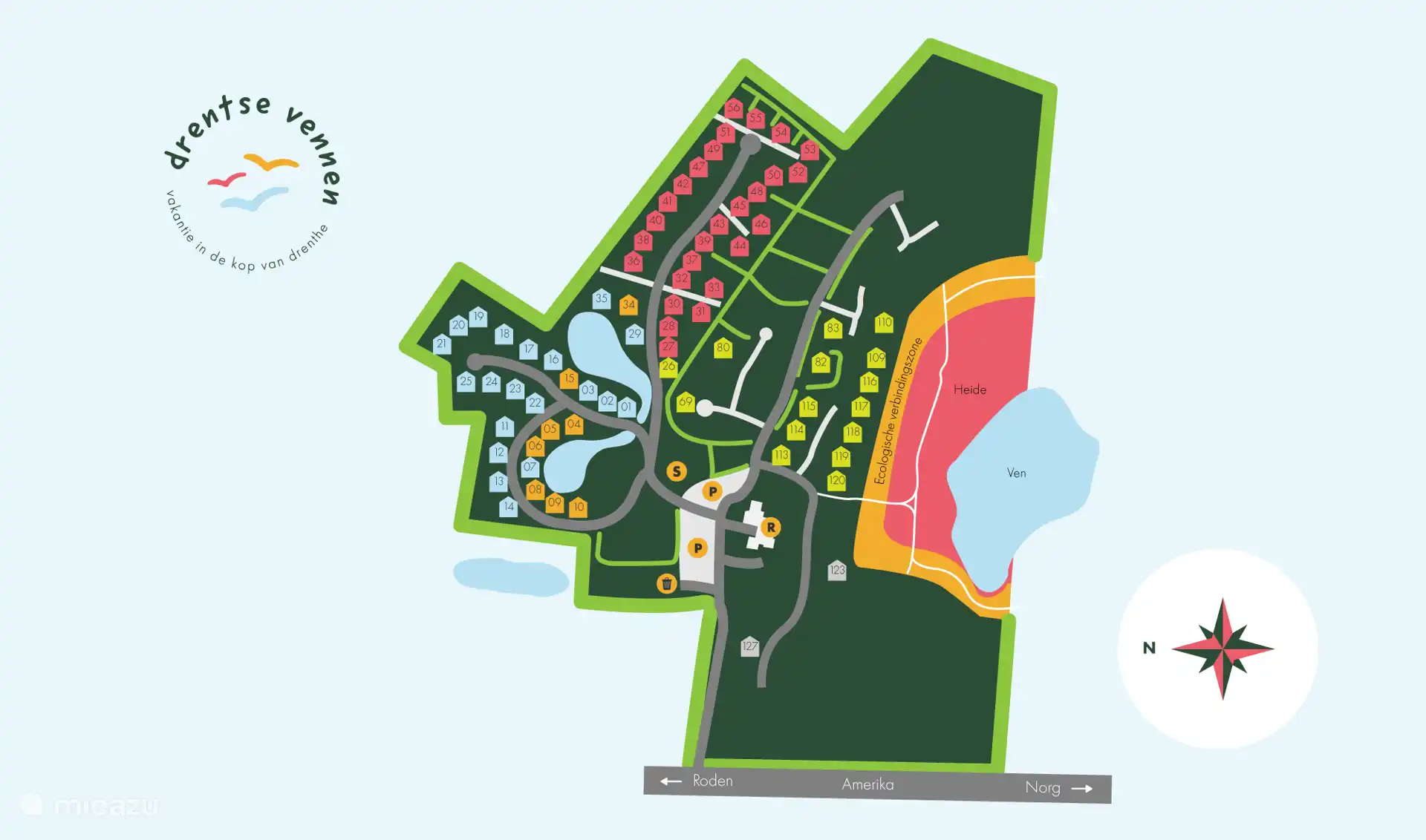 Plattegrond park
