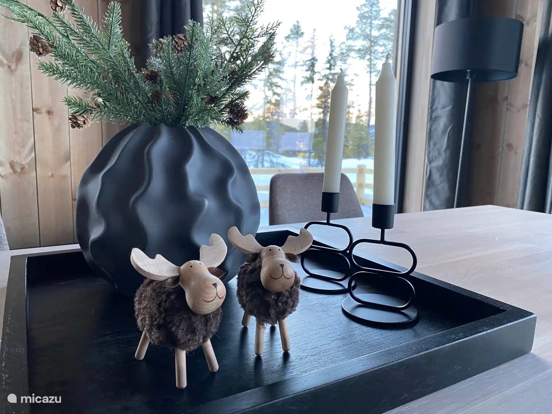 Detailfoto met elanden