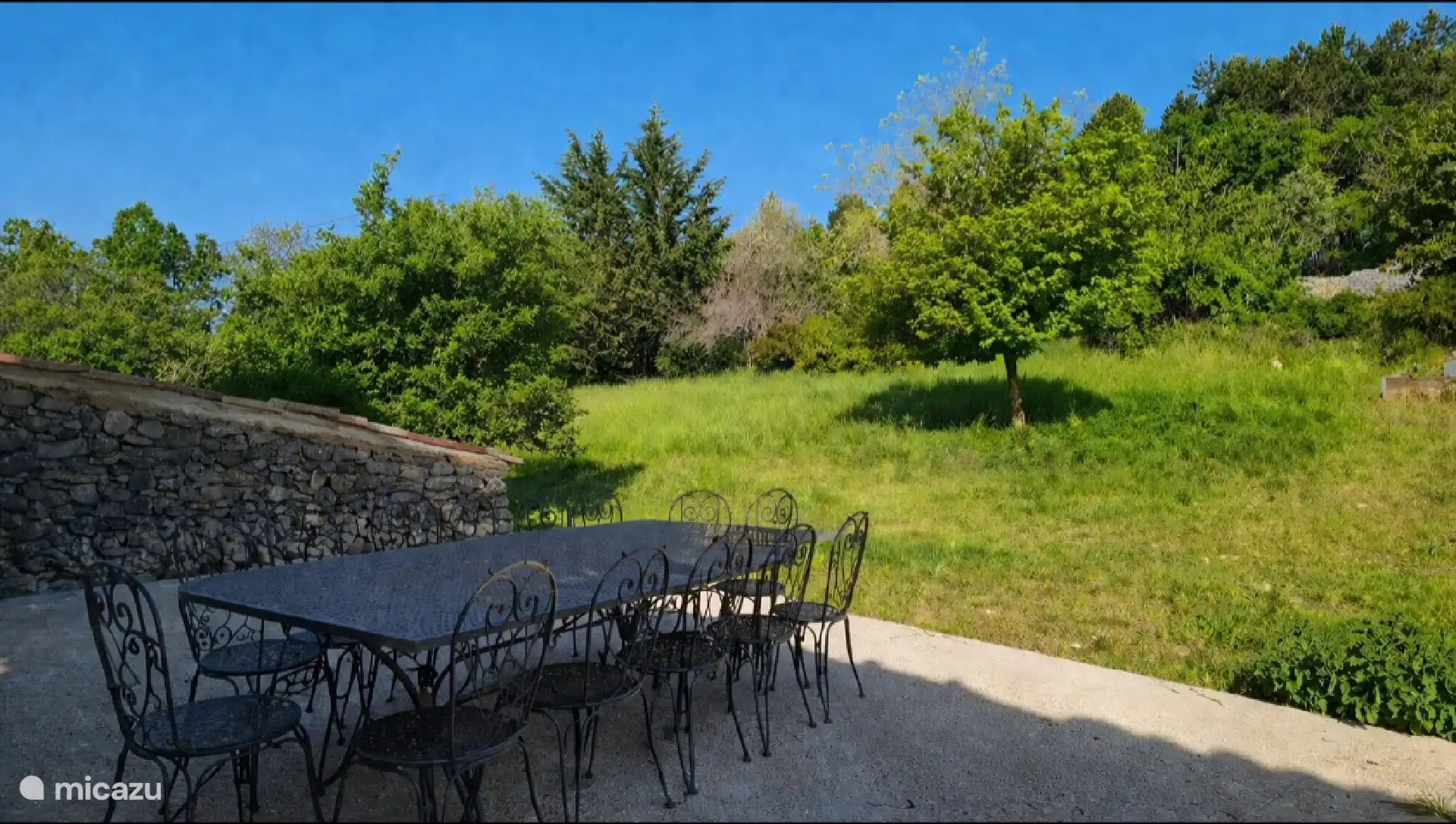 Kitchen terrace.