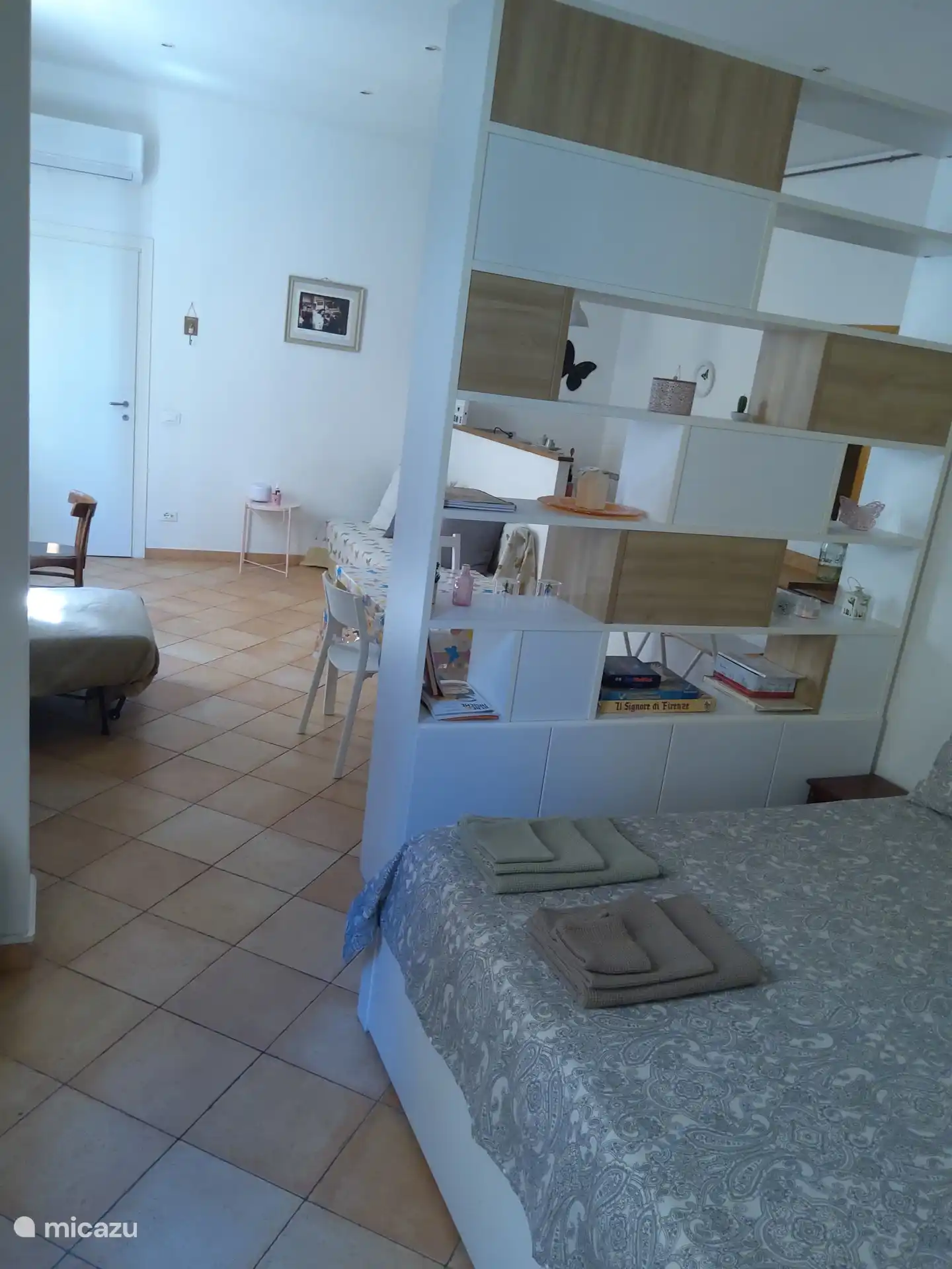 Salón desde el dormitorio