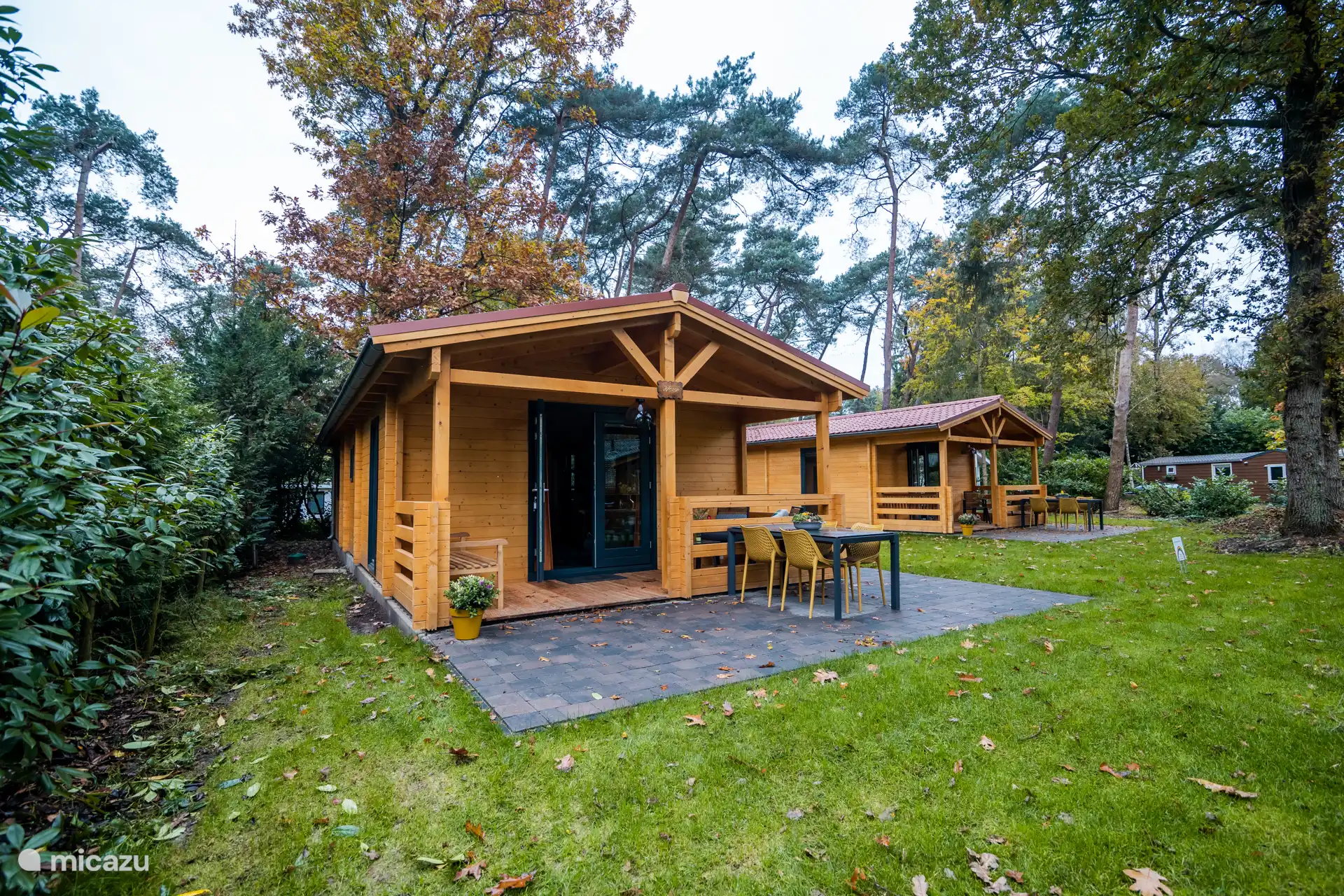 Vakantieparken, Nederland, Overijssel, Markelo, vakantiehuis 4 persoons wellness lodge