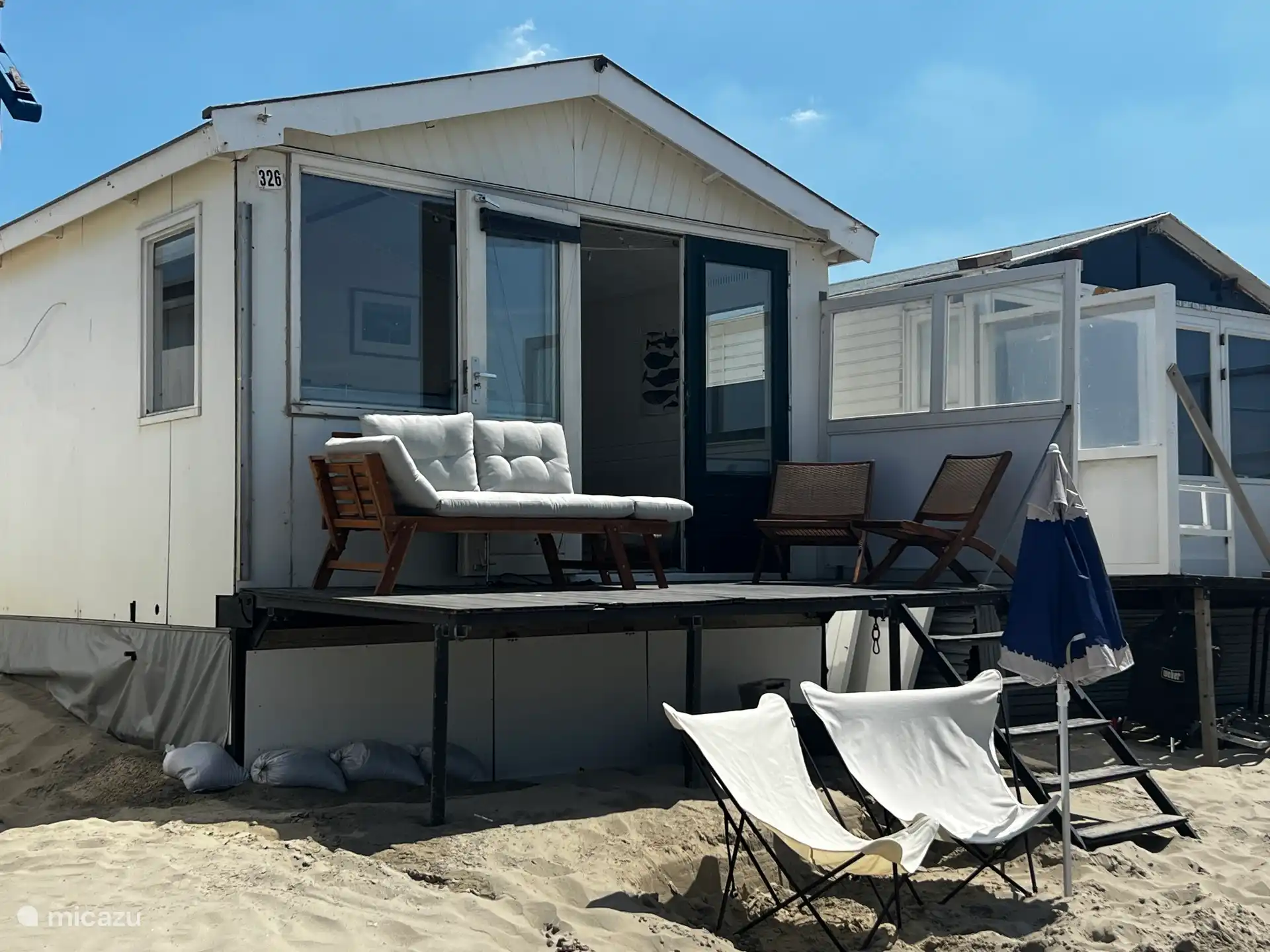 casa vacacional, Ámsterdam, Holanda del Norte, Países Bajos - Garra en la arena