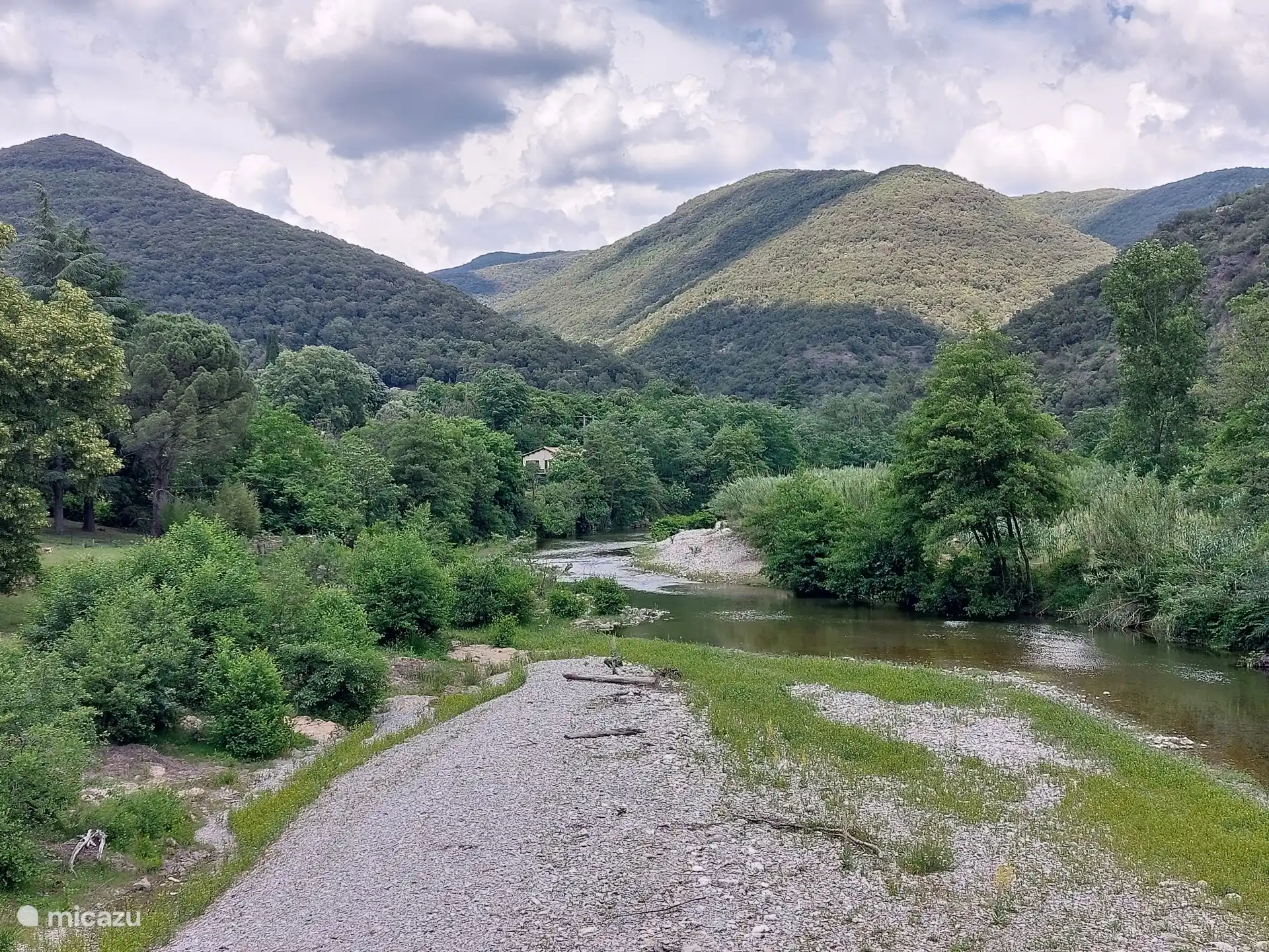 Rivier en natuur in de buurt