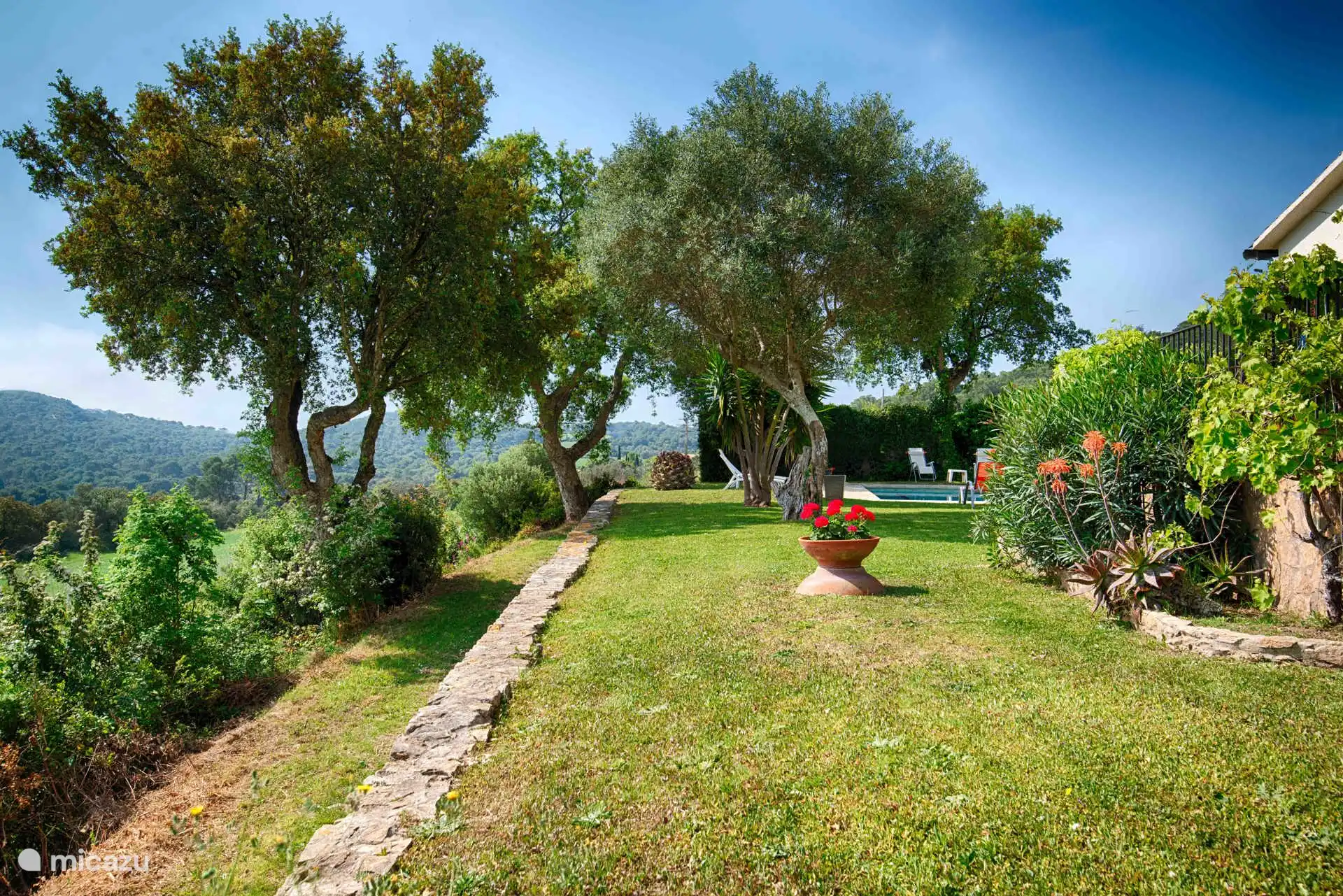 Tuin Villa Girasol Begur