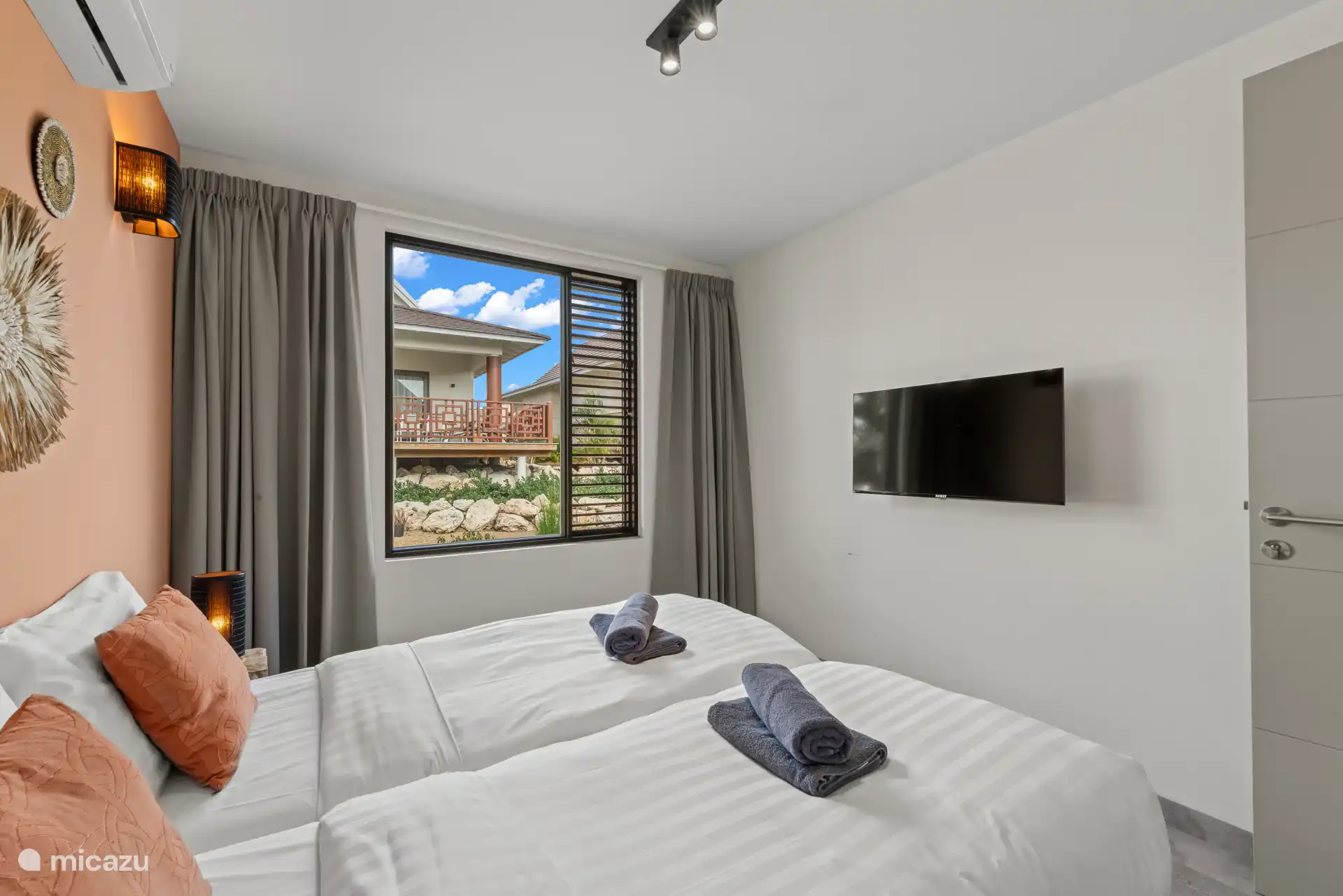 Slaapkamer 2 op de begane grond