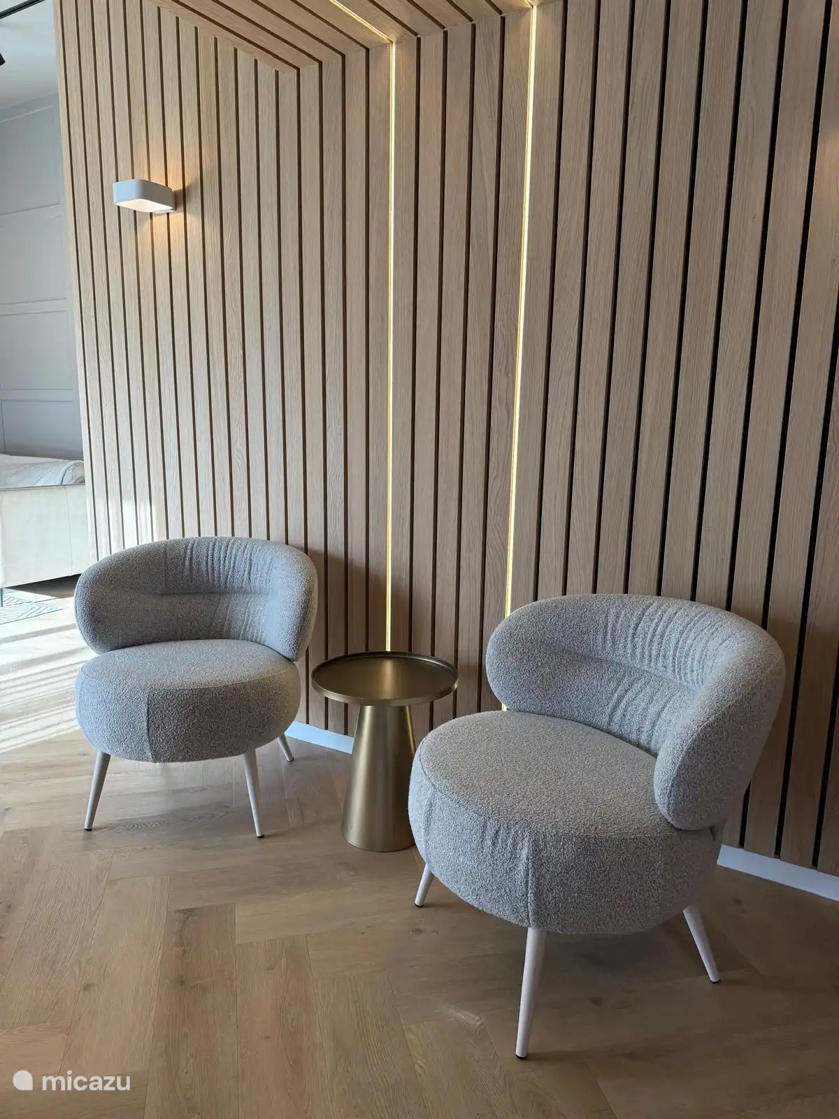 Tussenzitje bij de open haard