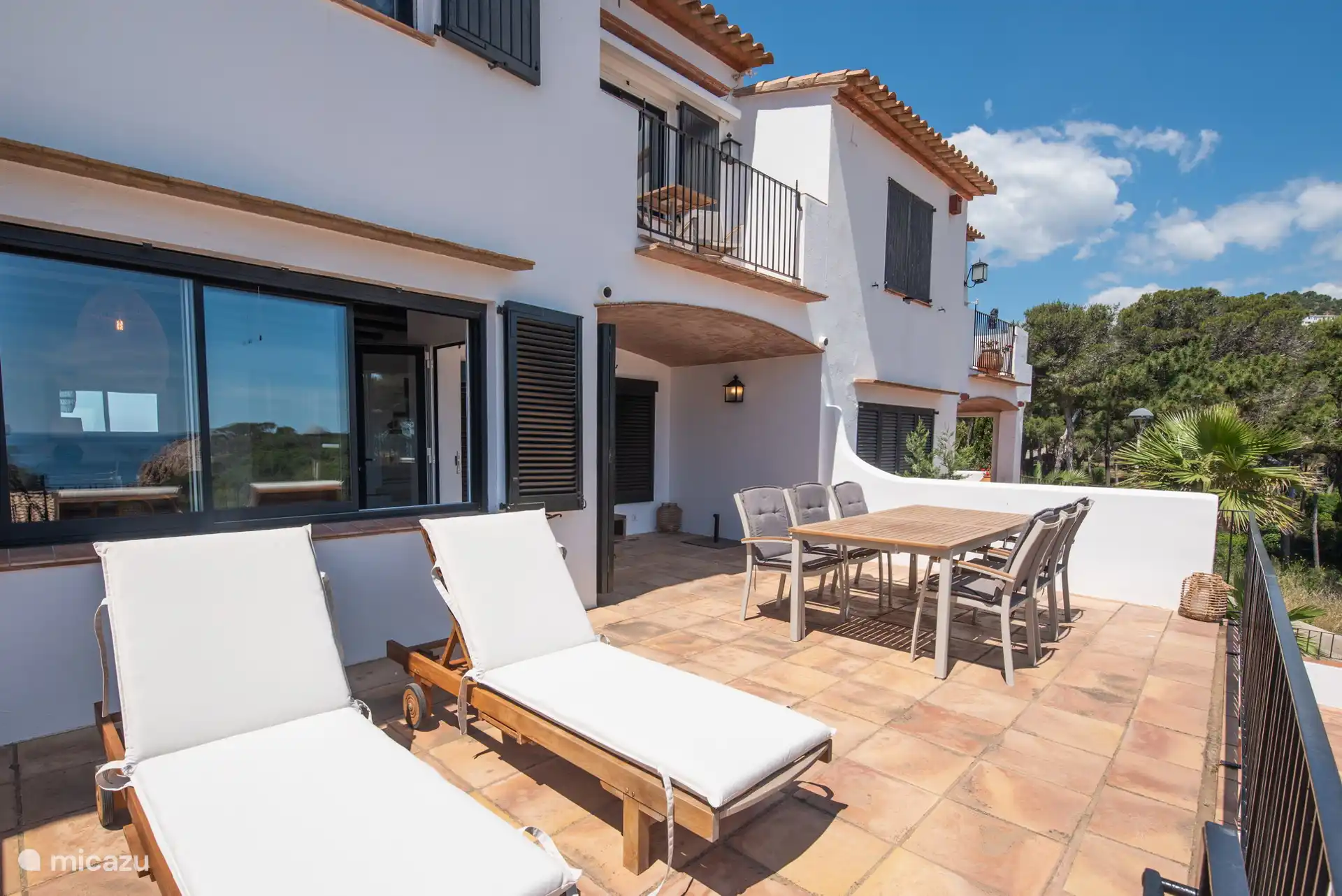 Wandelen, Spanje, Costa Brava, Tamariu, geschakelde woning Casa Cala Nostra