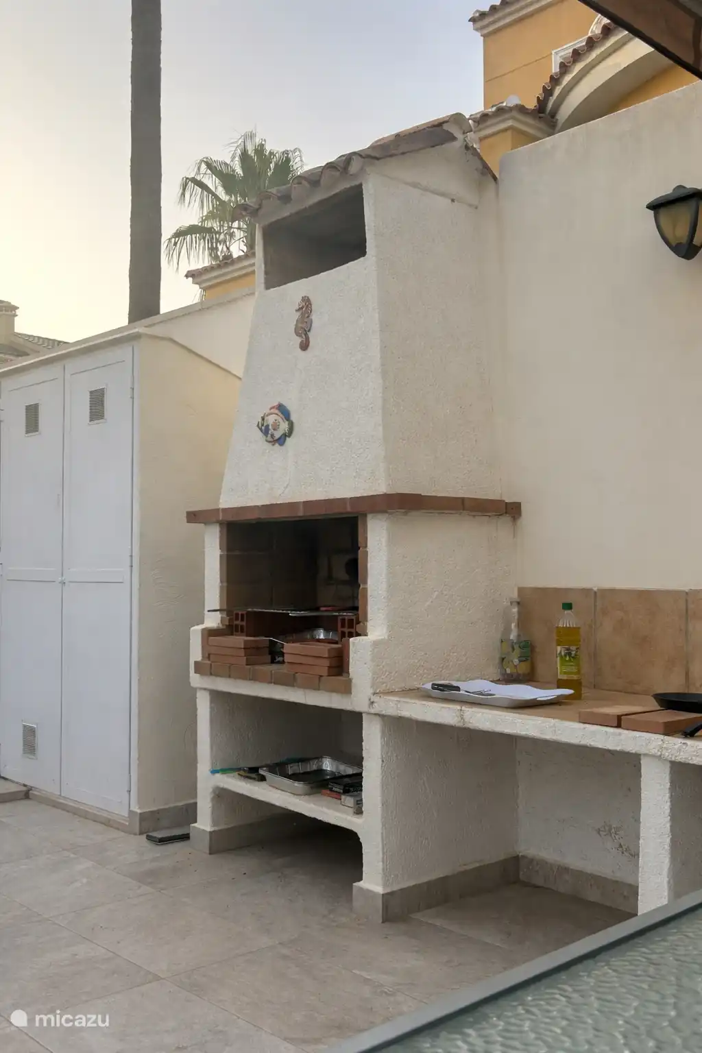 Barbacoa al aire libre