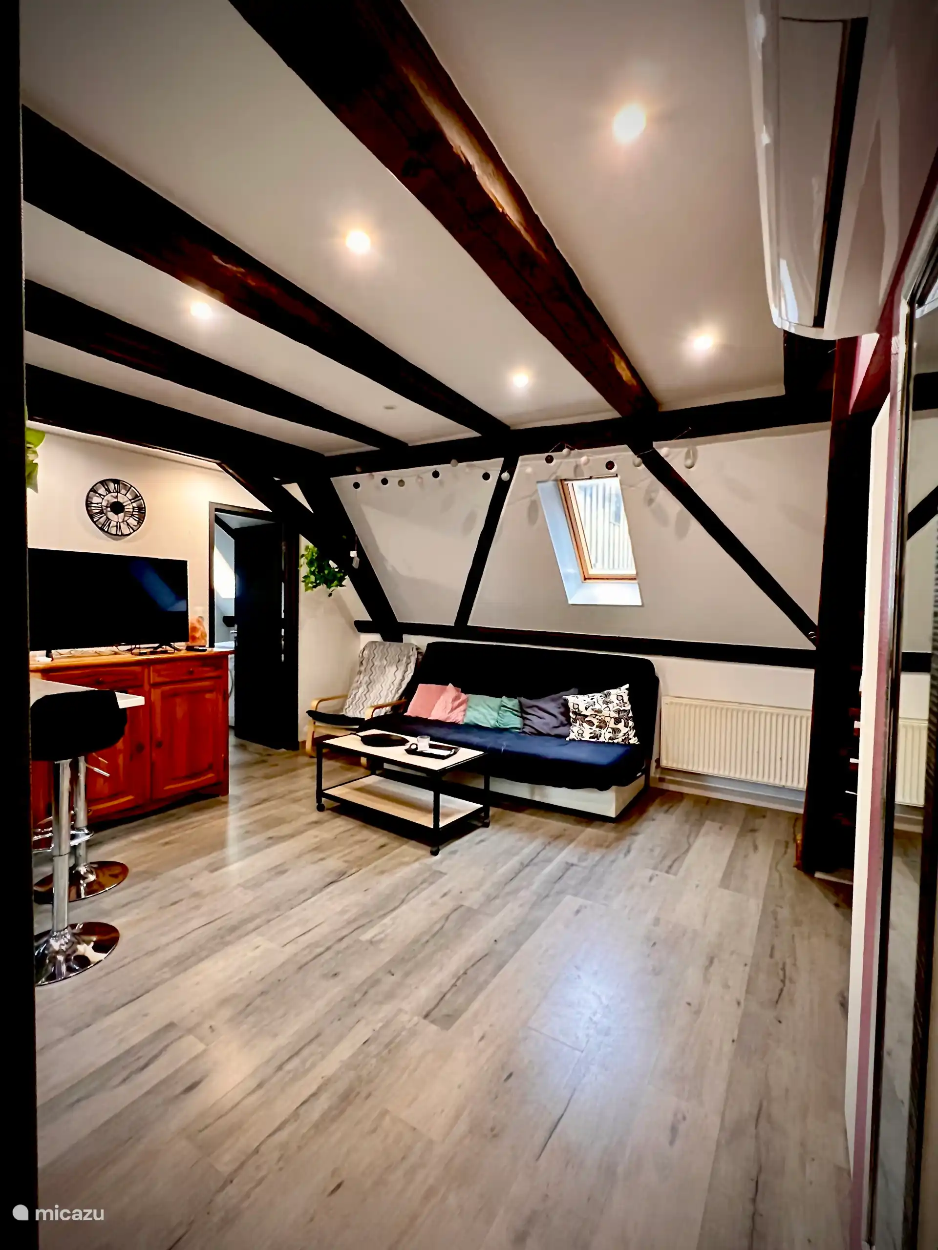 Het woonkamer gedeelte 