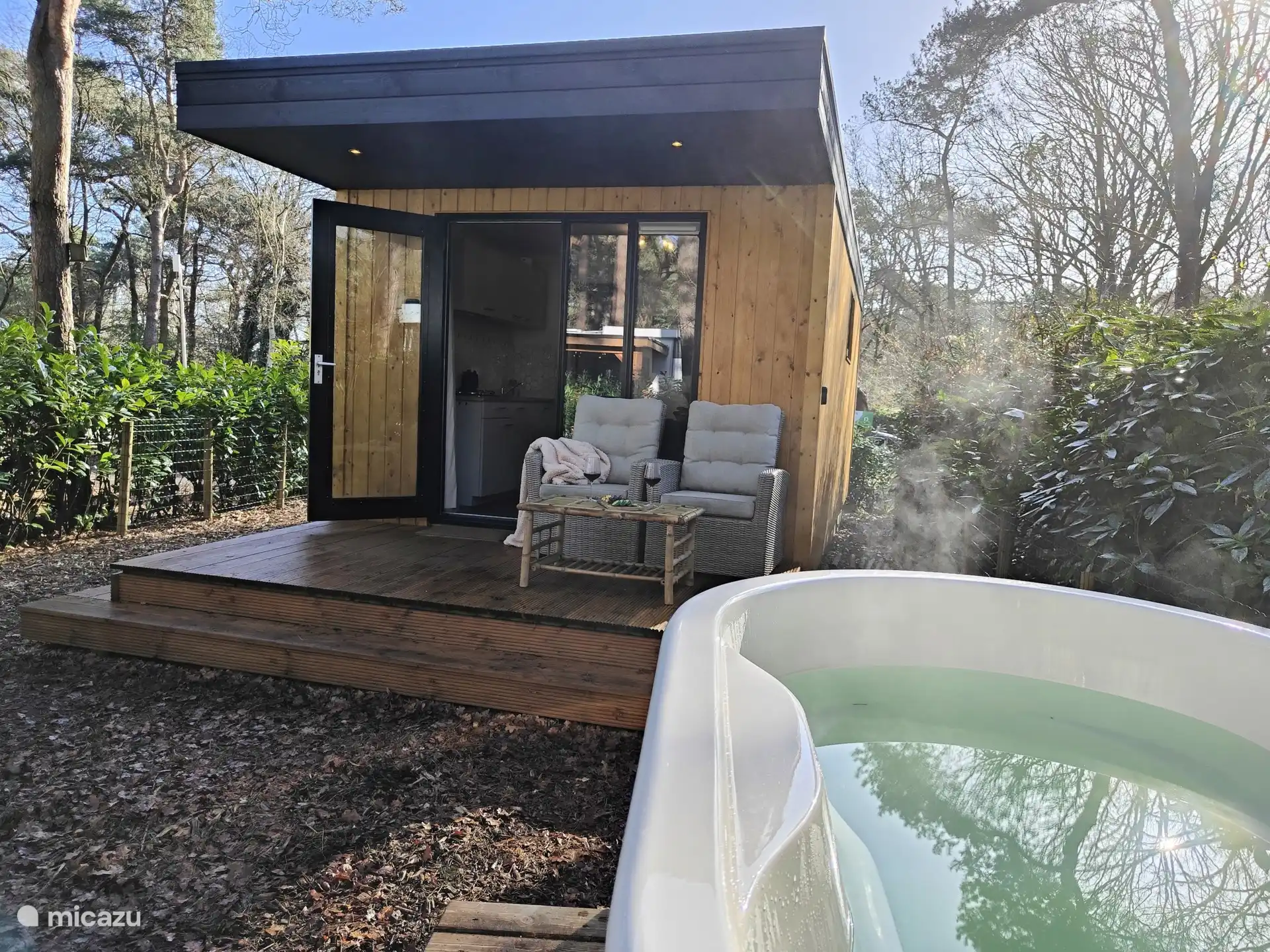 blokhut / lodge huren in Nederland, Drenthe, Zuidwolde – Het Sterrenbos