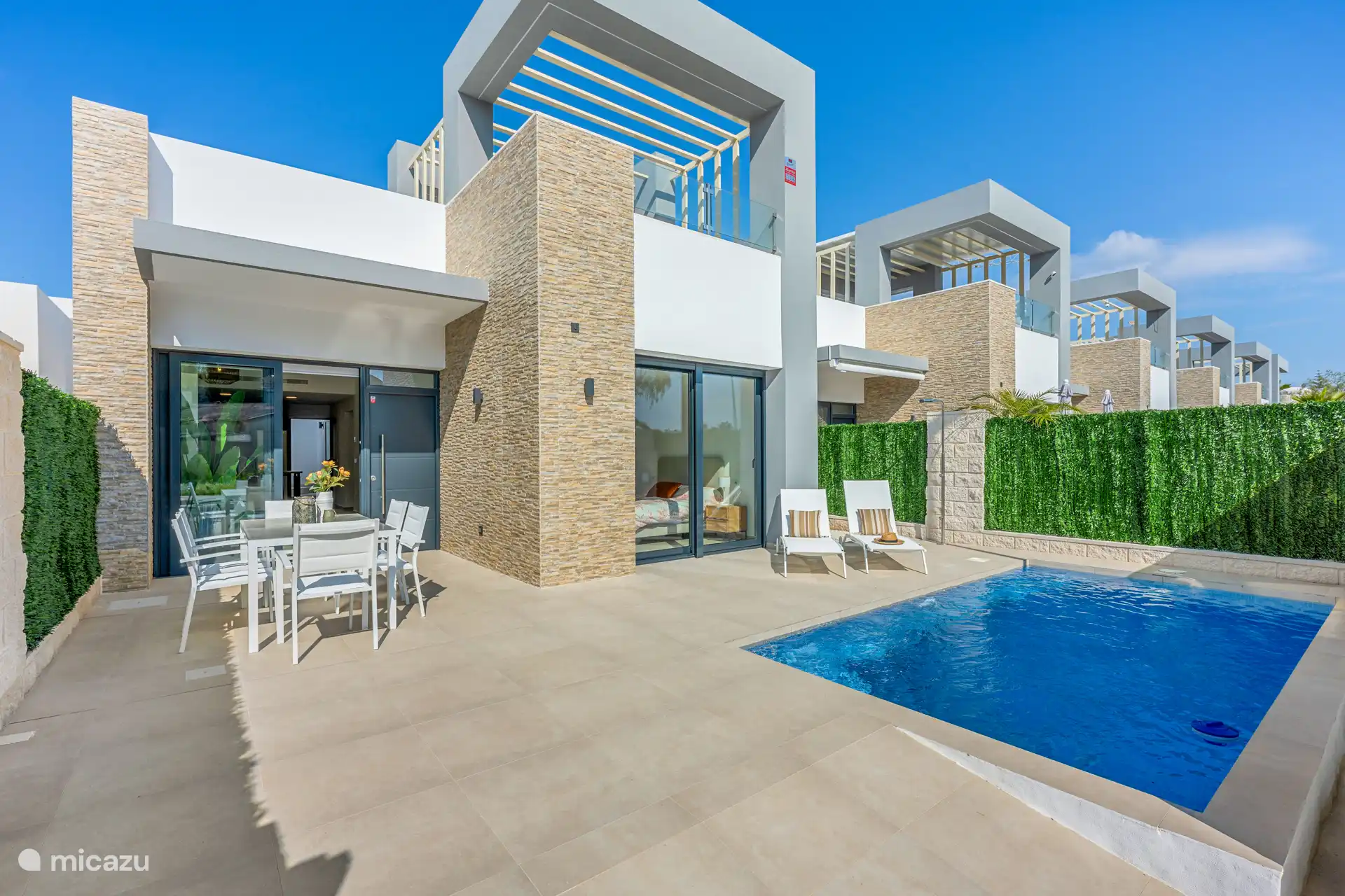villa huren in San Javier, Costa Cálida, Spanje - Frisse 6p villa op 10 min van zee!