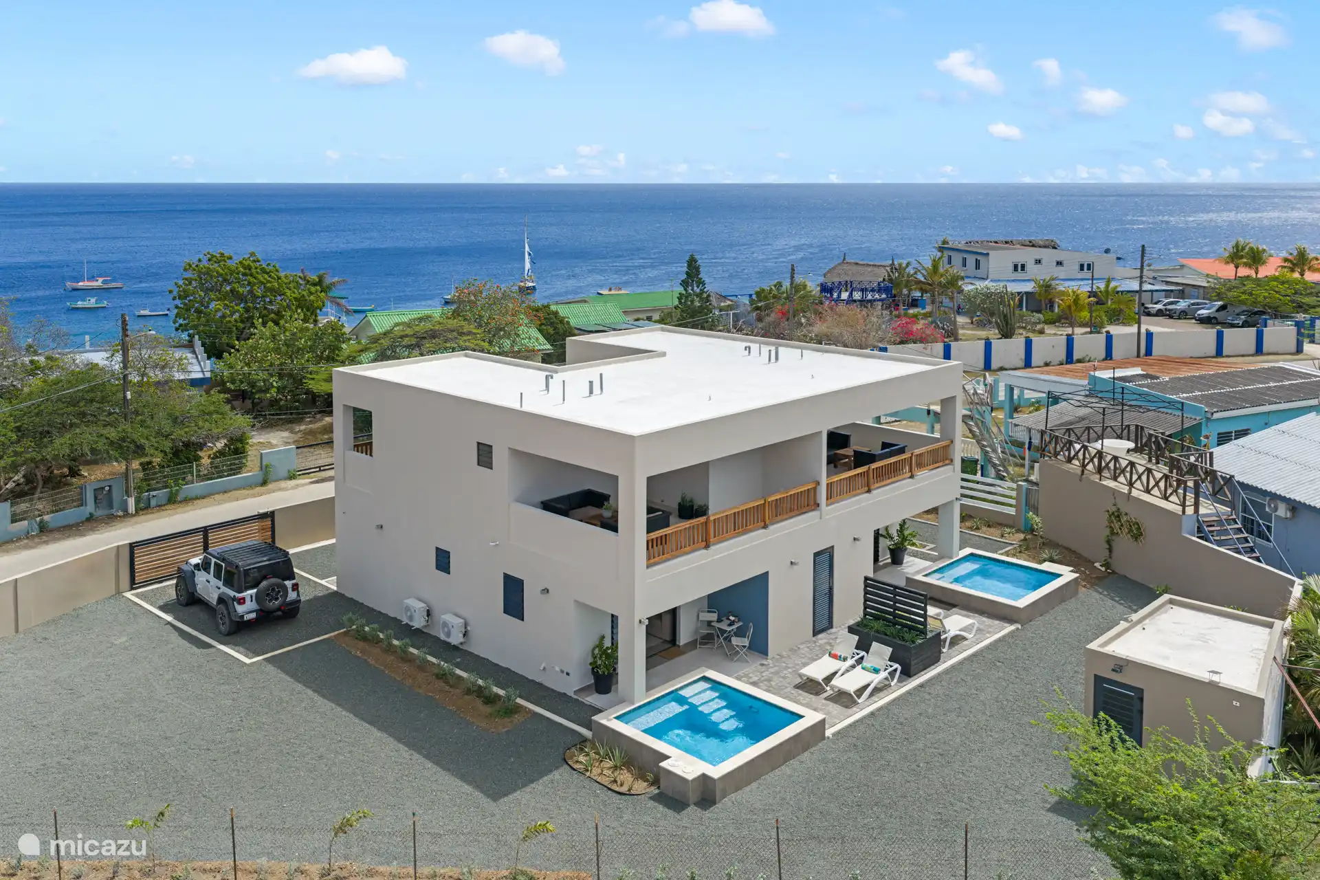 Natación, Curazao, Bandabou (oeste), Westpunt, villa Villa Anosia - Tera