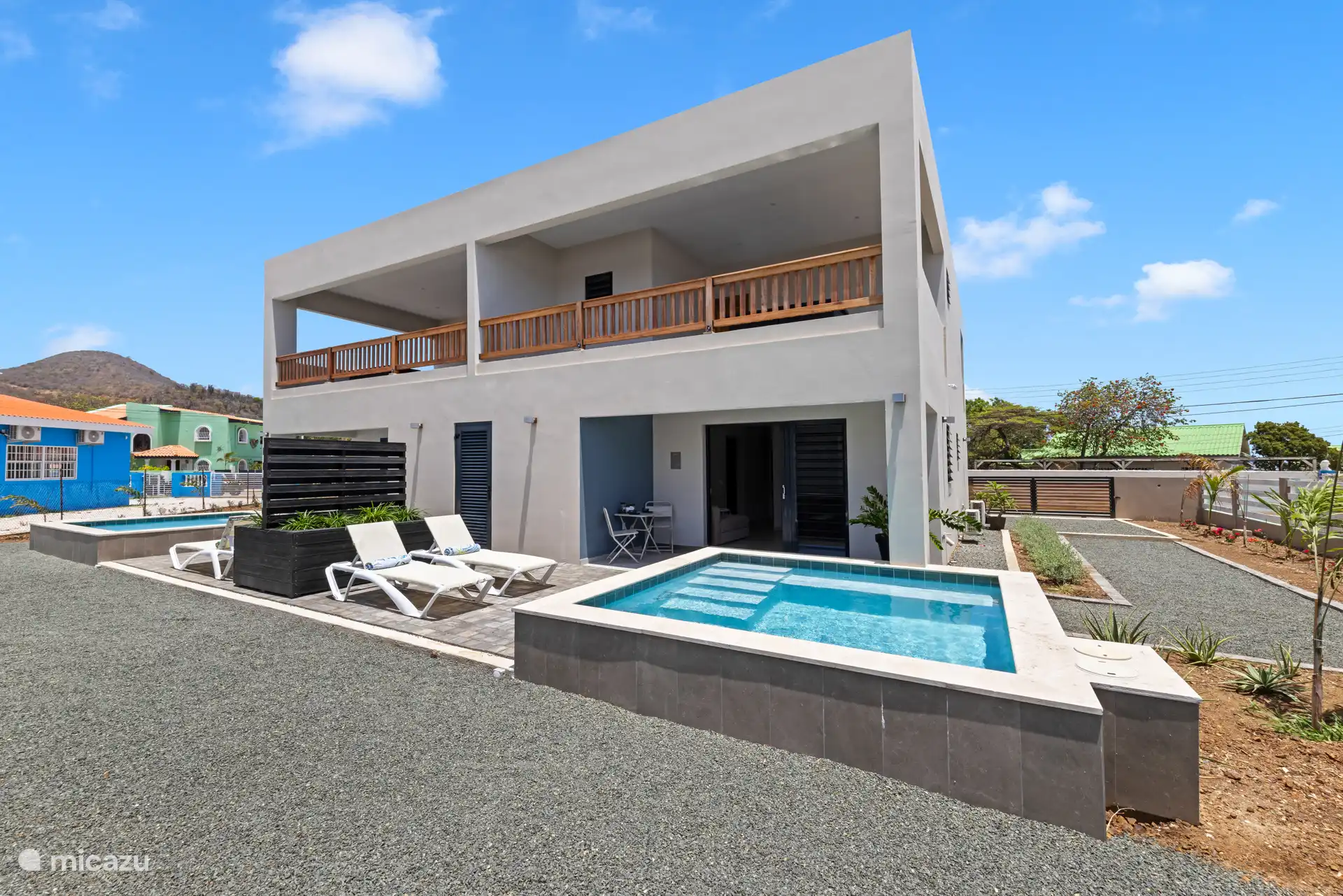 Natación, Curazao, Bandabou (oeste), Westpunt, villa  Villa Anosia - Lamán