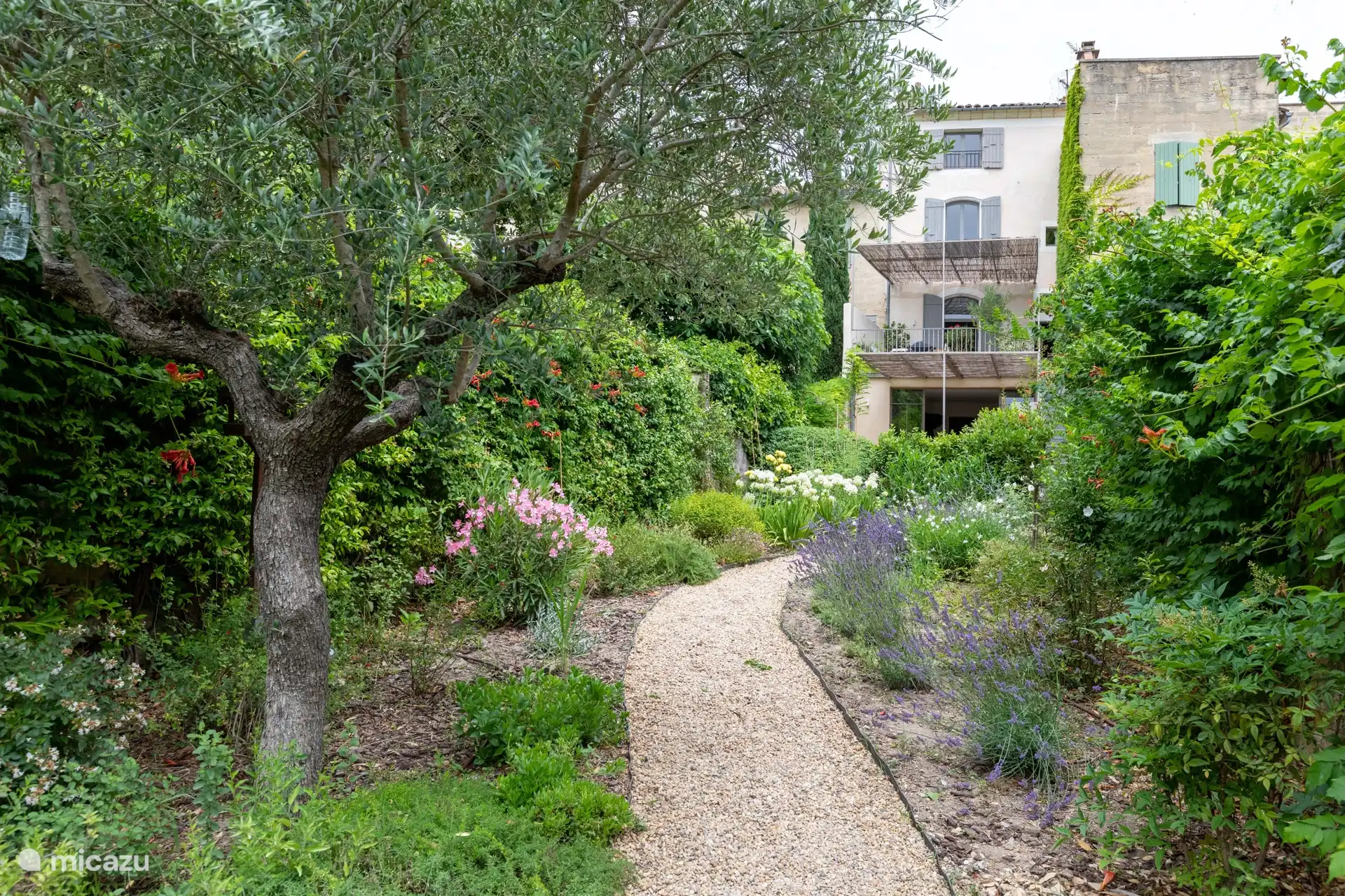 El sendero del jardín