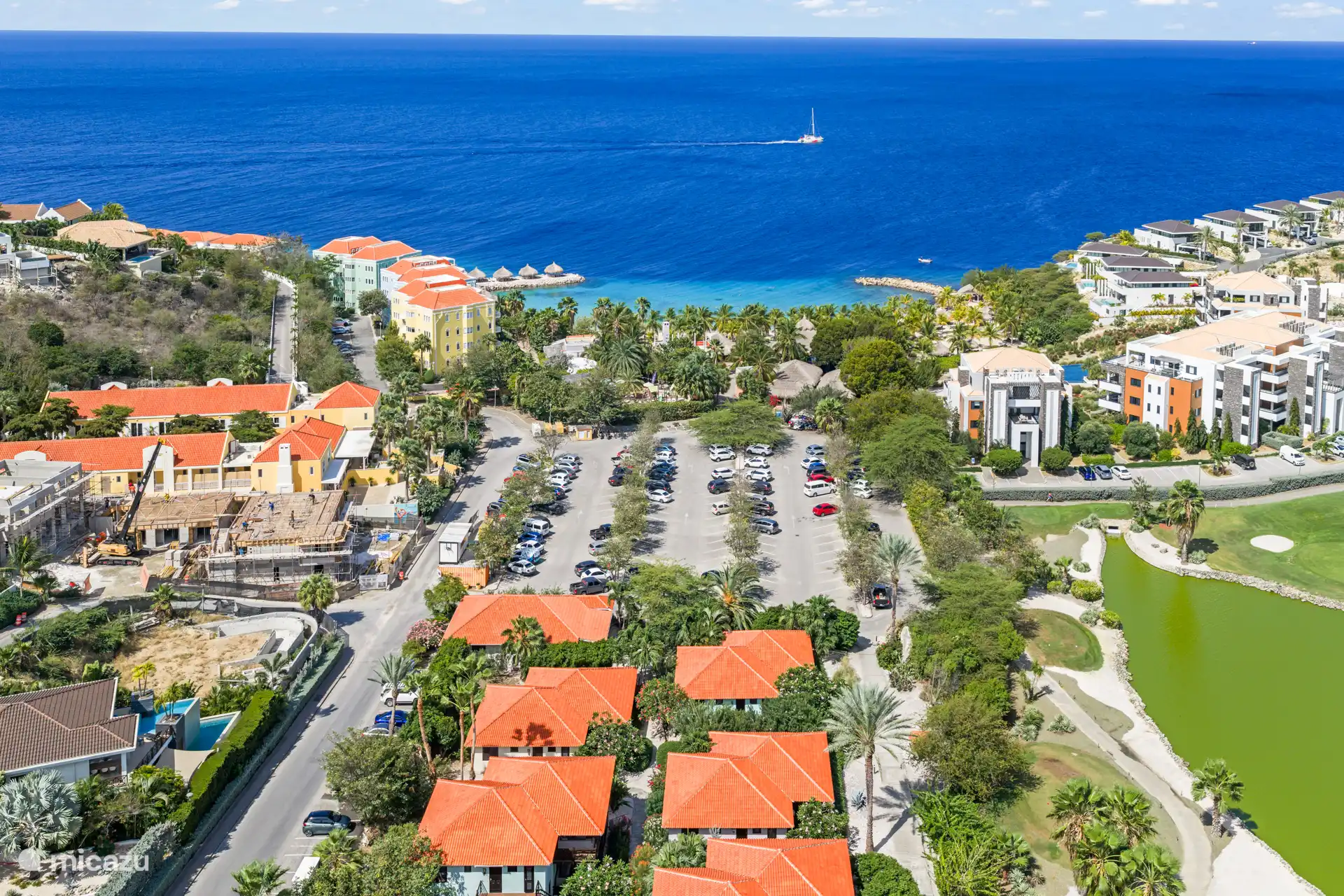 Op 50 meter van het strand