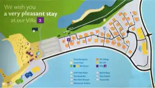 Special location villa 3 with a view of the golf course.Imported in purple