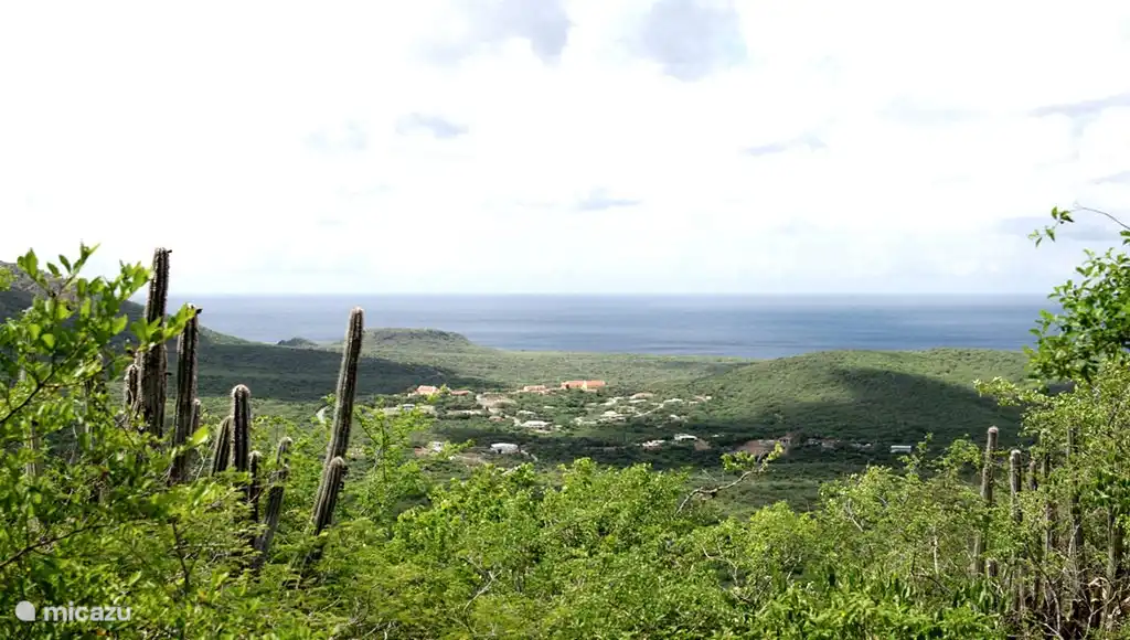 View from Christoffel Park on sea