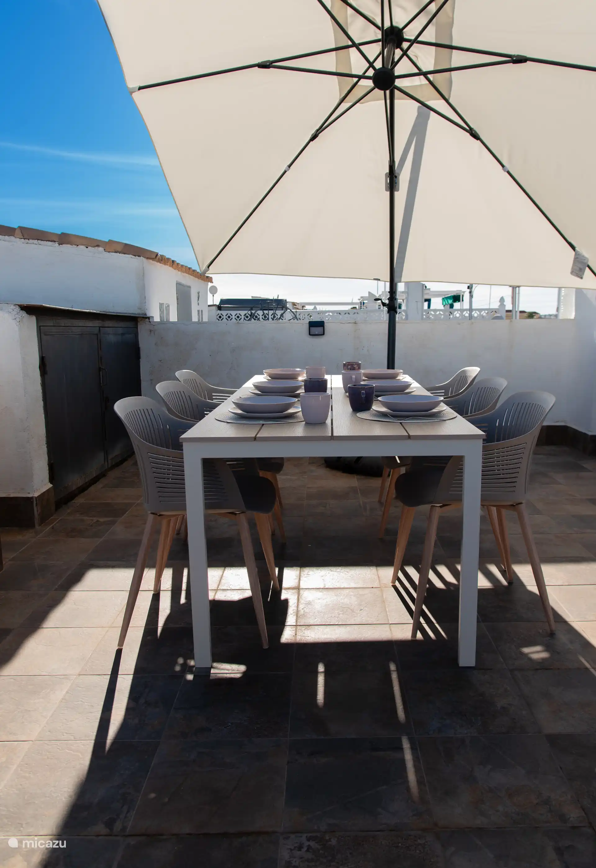 Terraza en la azotea