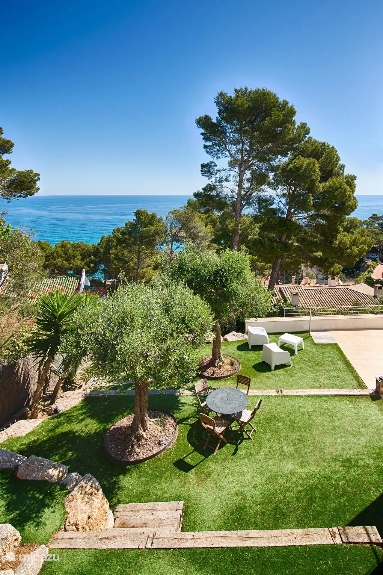 Tuin villa Platja Roja