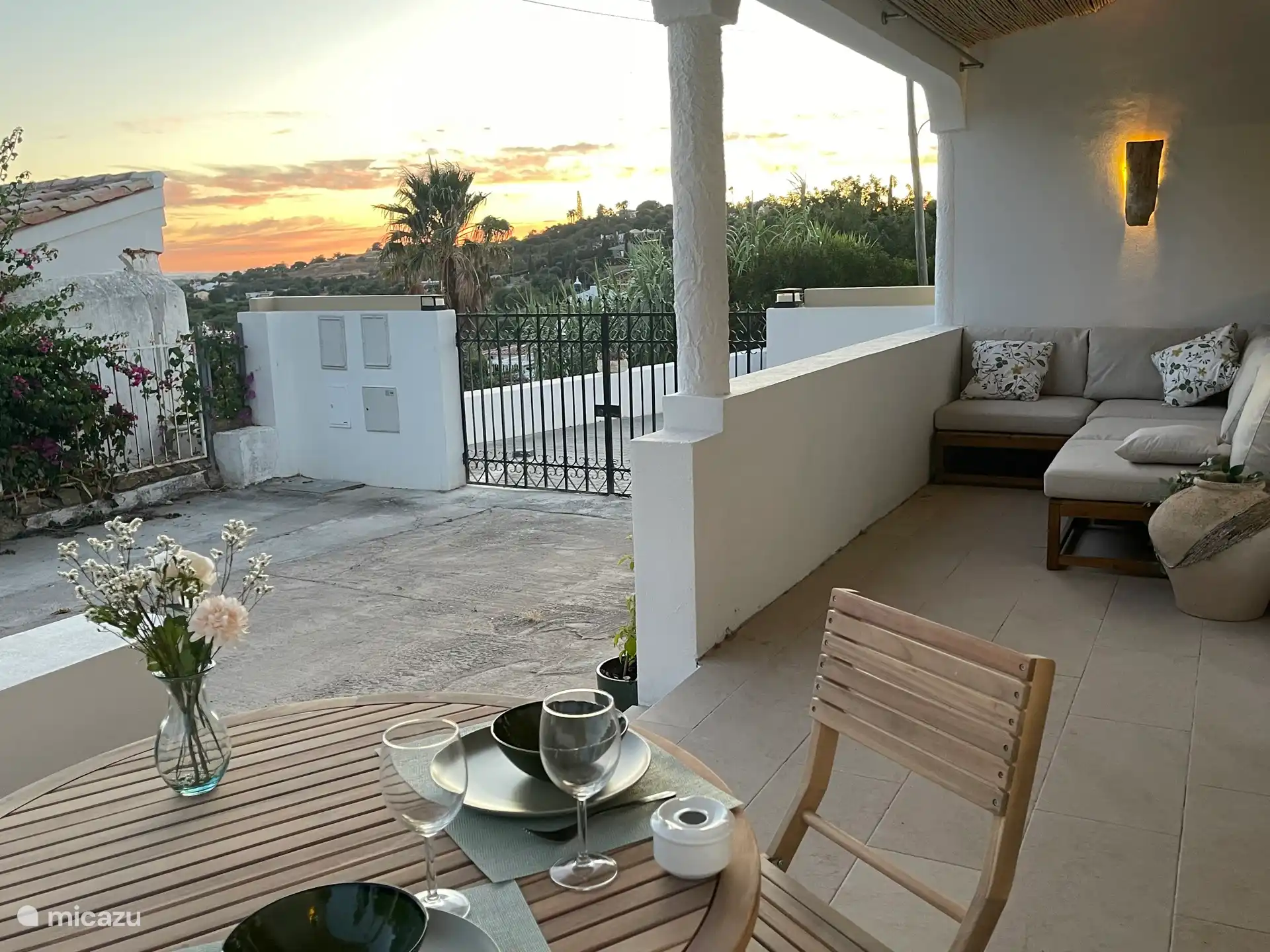 Profite du coucher de soleil
