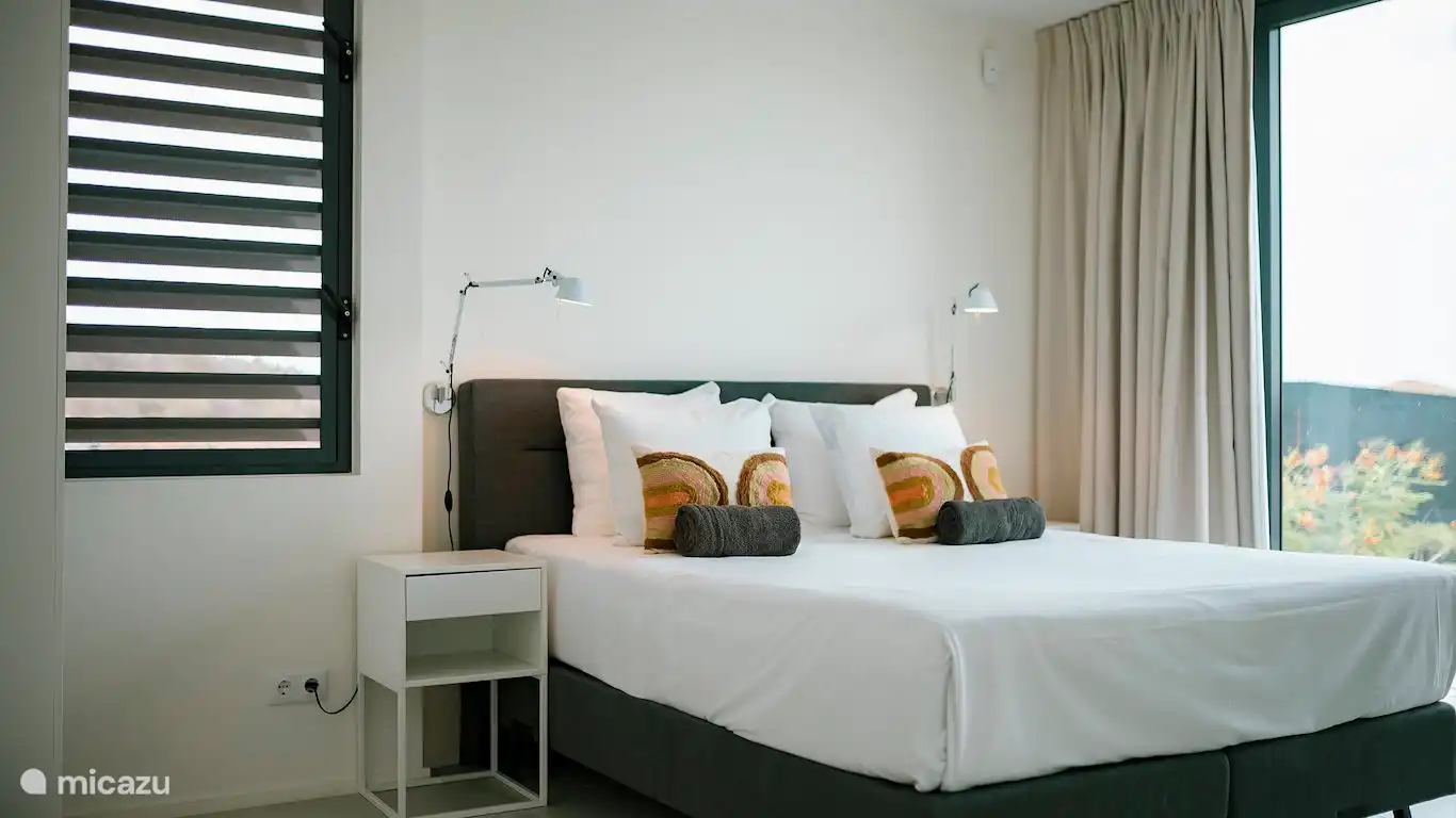 El tercer dormitorio, situado en la planta baja