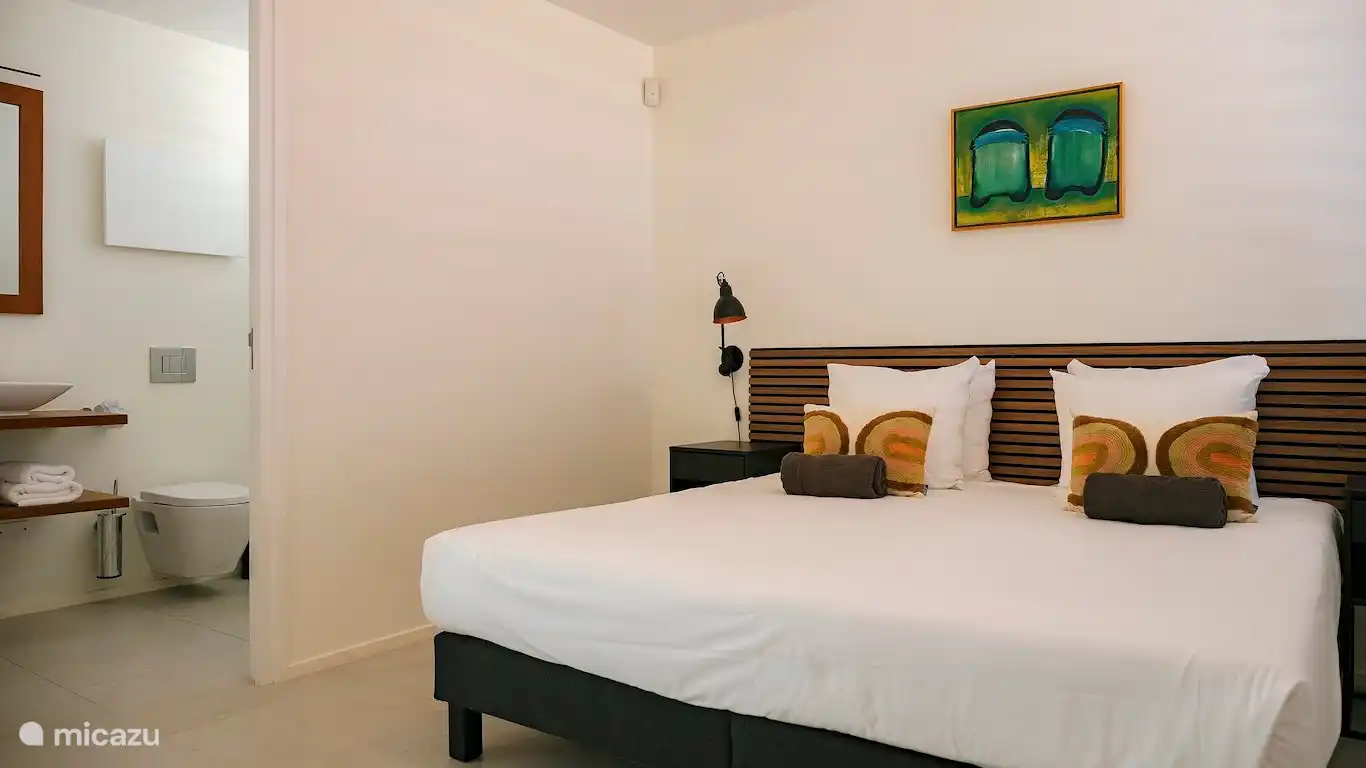 El segundo dormitorio, situado en la planta baja