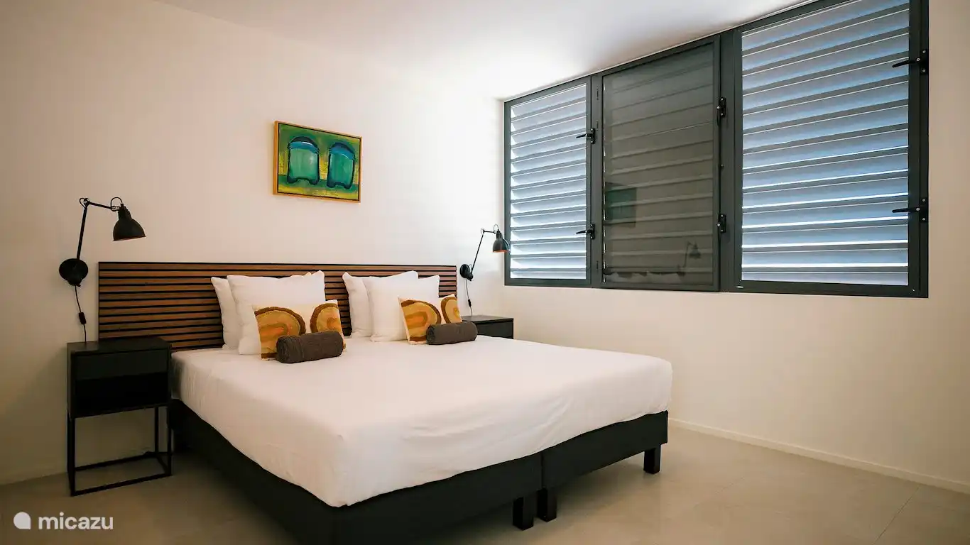 El segundo dormitorio, situado en la planta baja