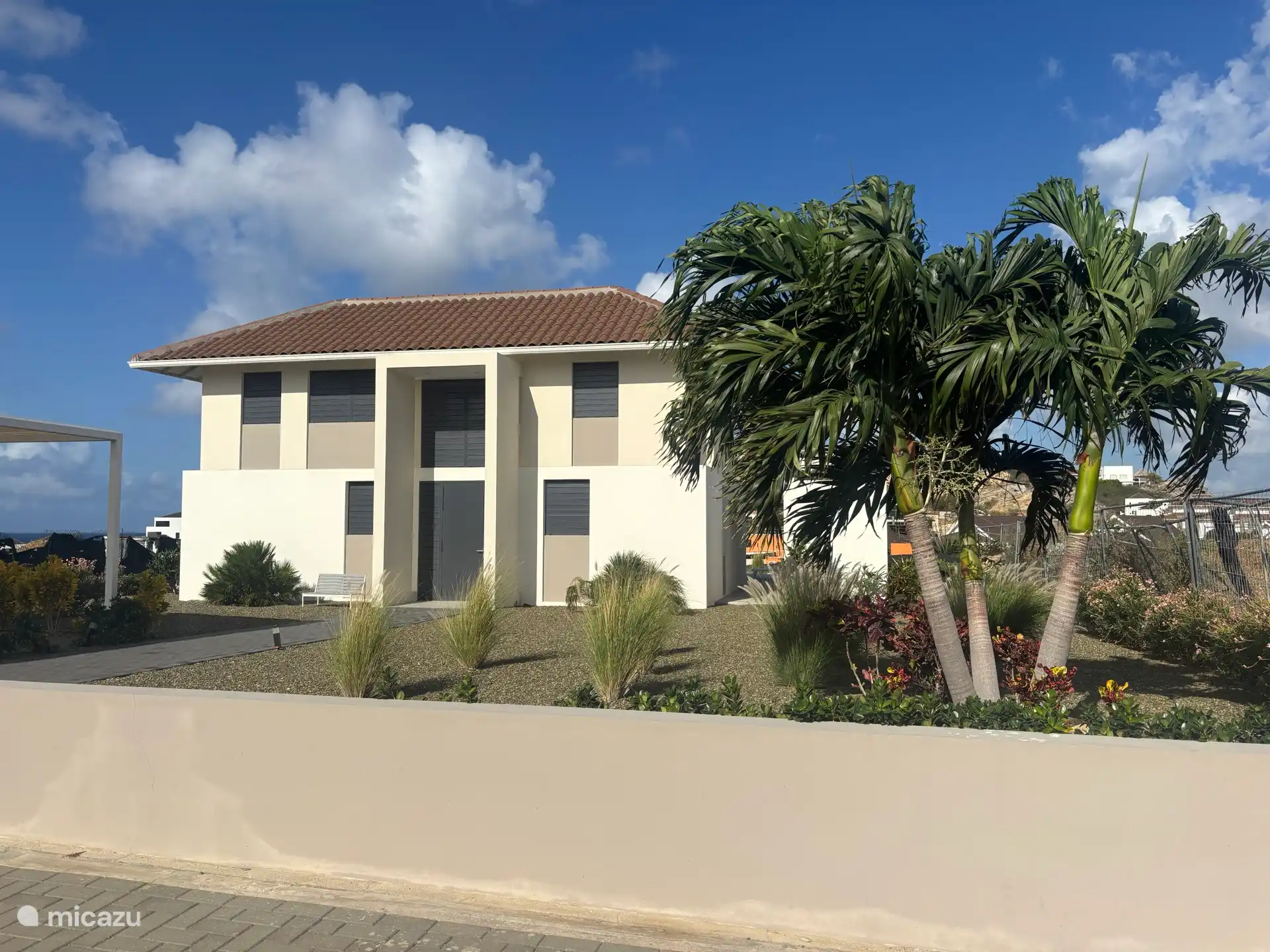 Parte delantera de la casa