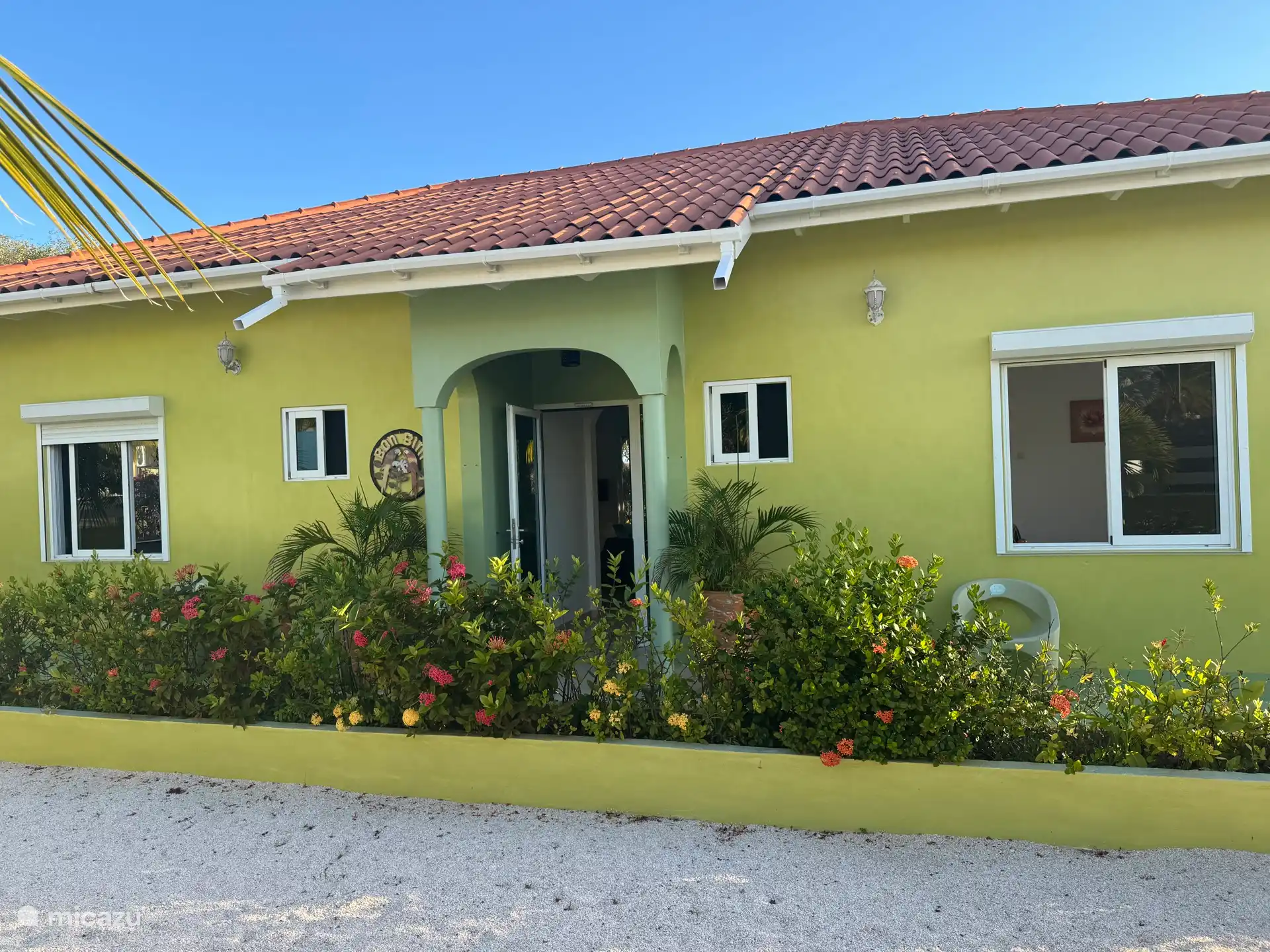 Vooraanzicht met entree