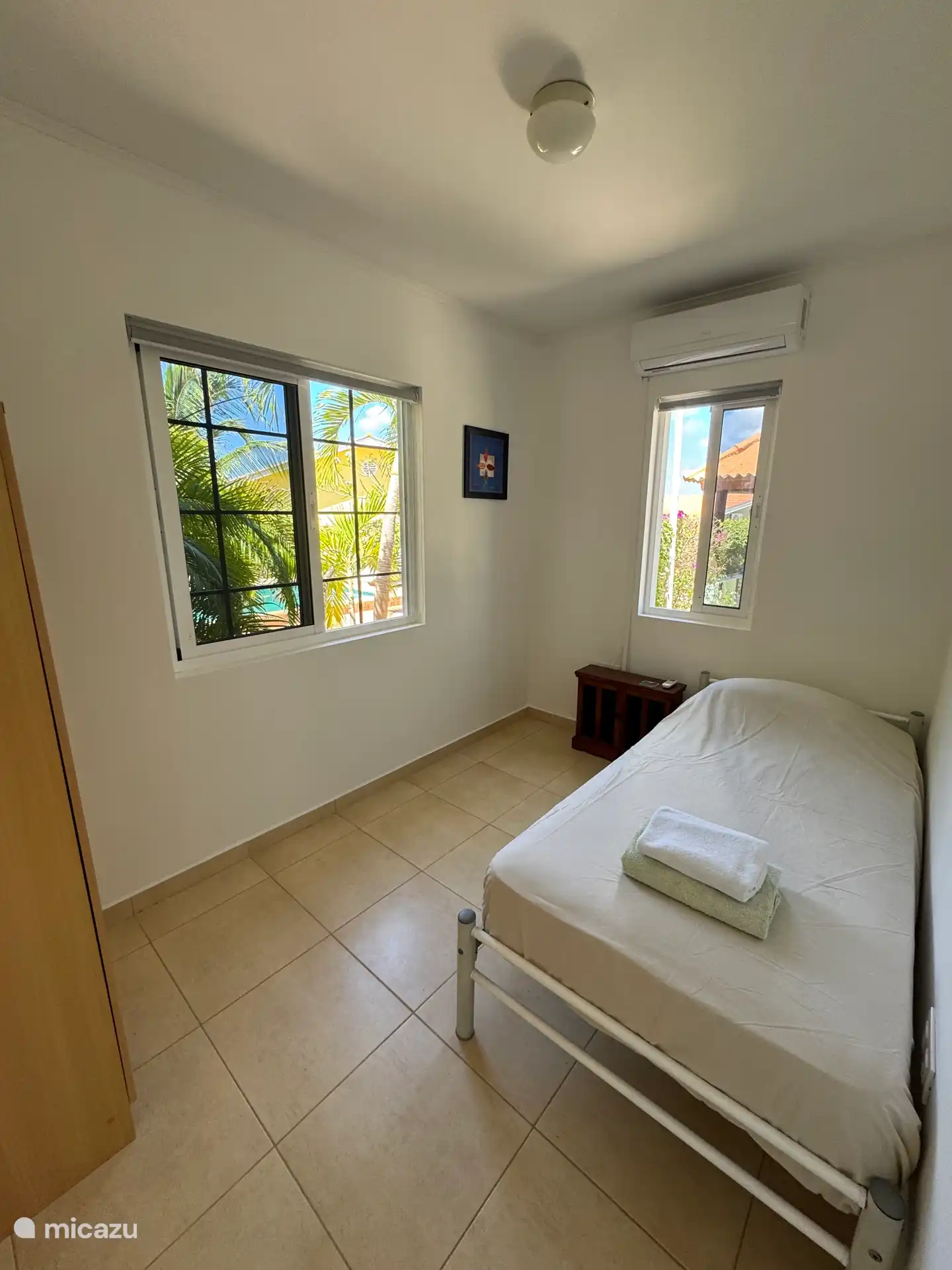 Slaapkamer 3 met 1-persoonsbed