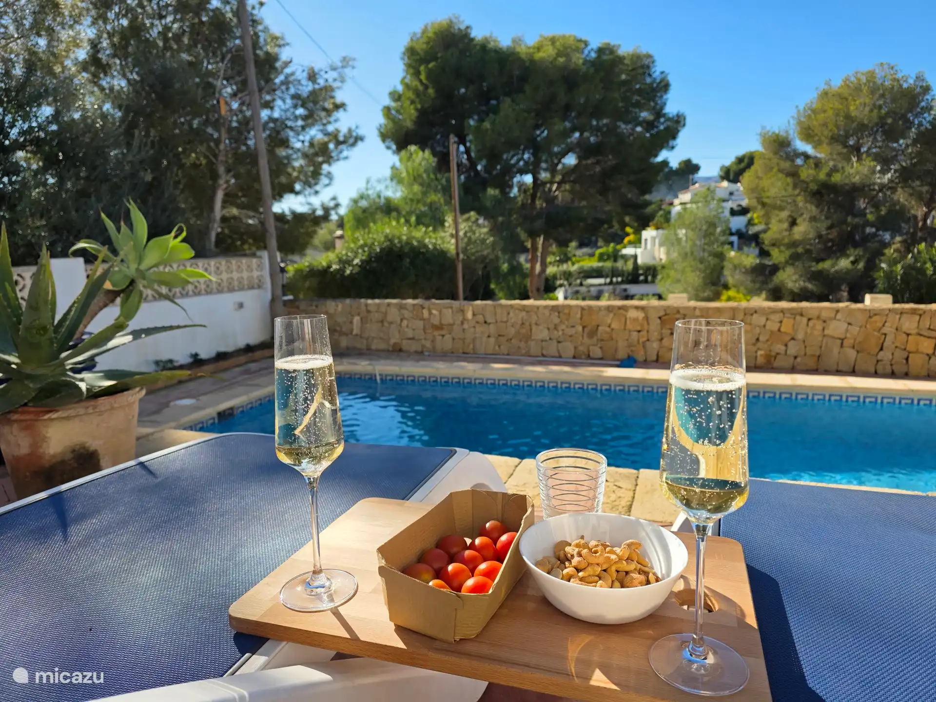 Disfruta de la piscina privada con vistas fantásticas