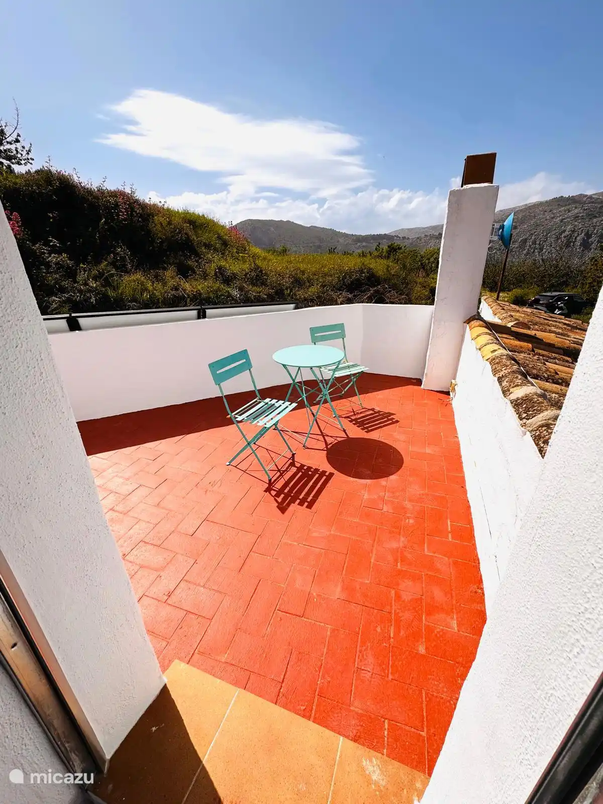 Balkon im oberen Schlafzimmer