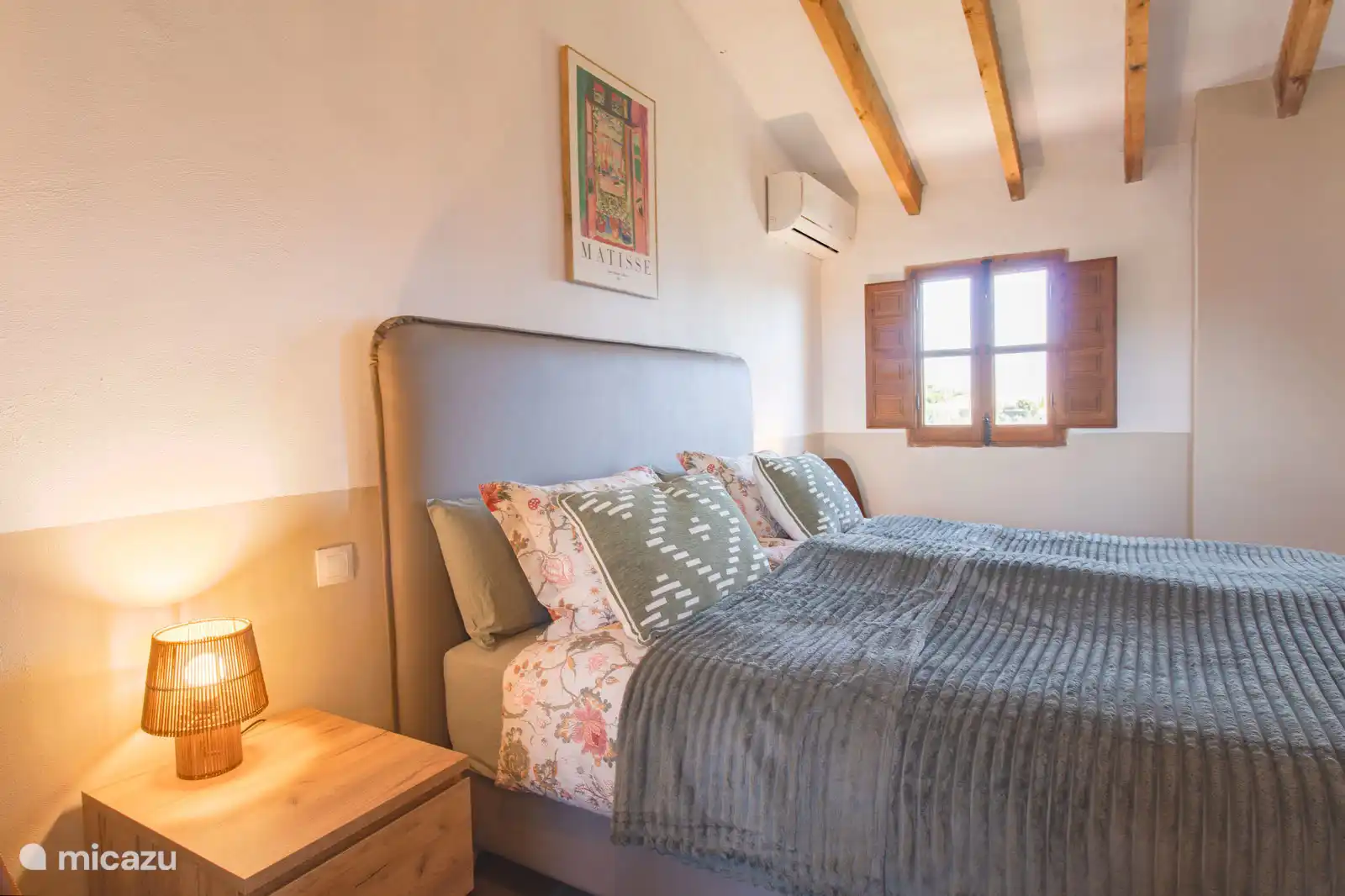 Schlafzimmer 1 im Erdgeschoss.