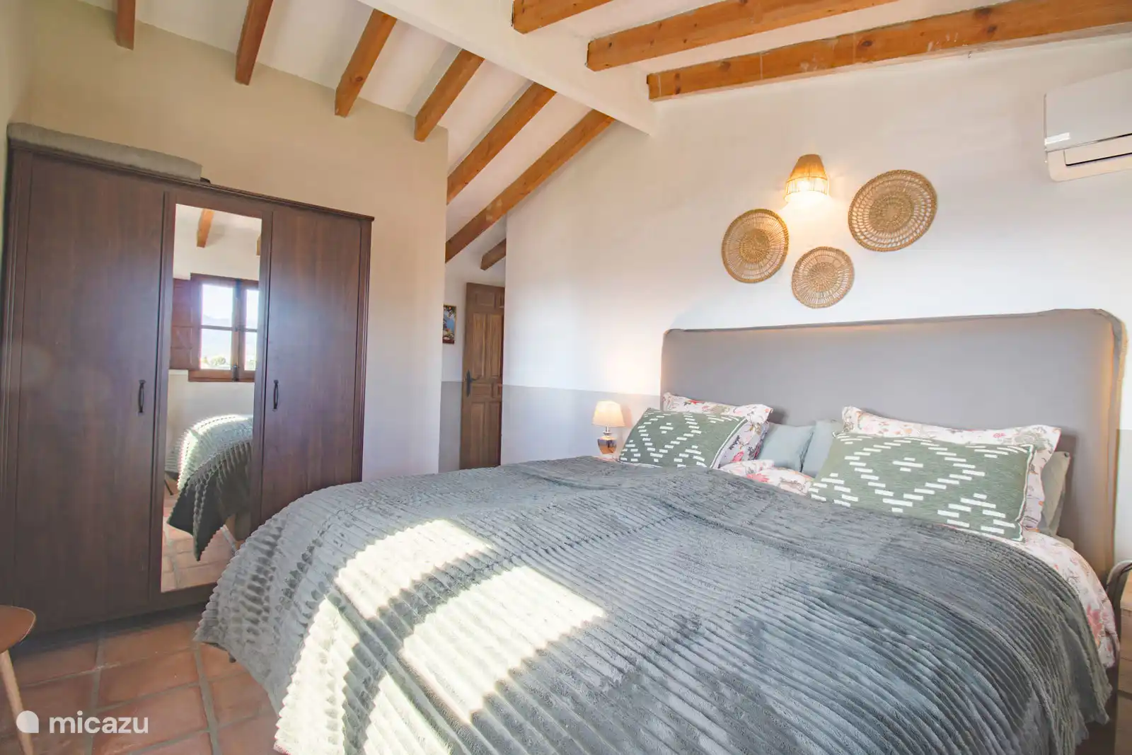 Schlafzimmer 2 im Erdgeschoss.