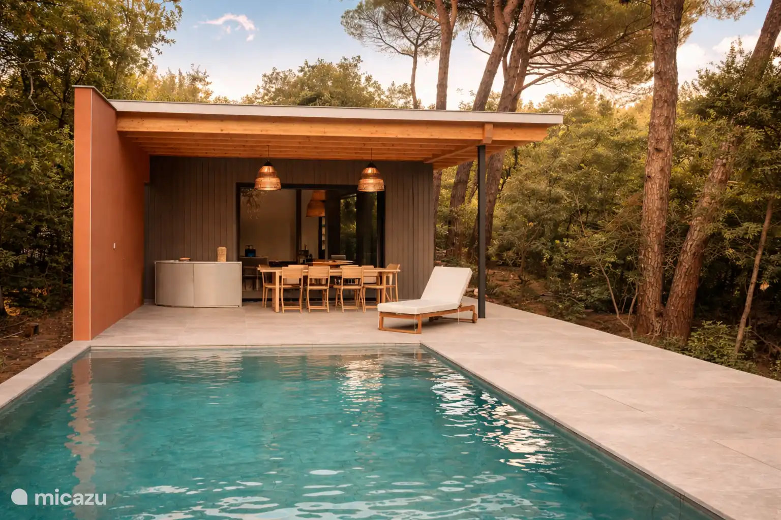 villa huren in Frankrijk, Gard, Fontarèches – Villa refuge sous les pins