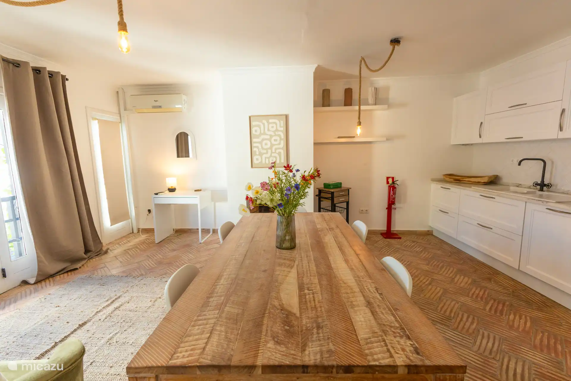 Living room on the first floor