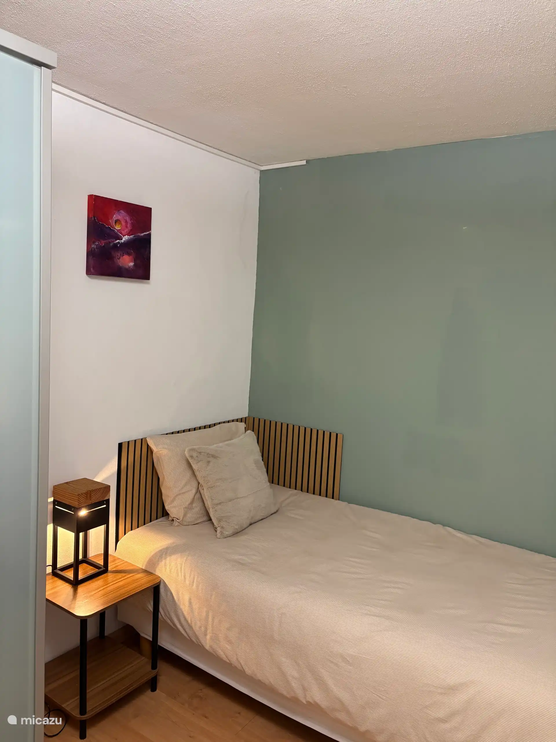 Bedroom 3 two single beds comode and large wardrobe