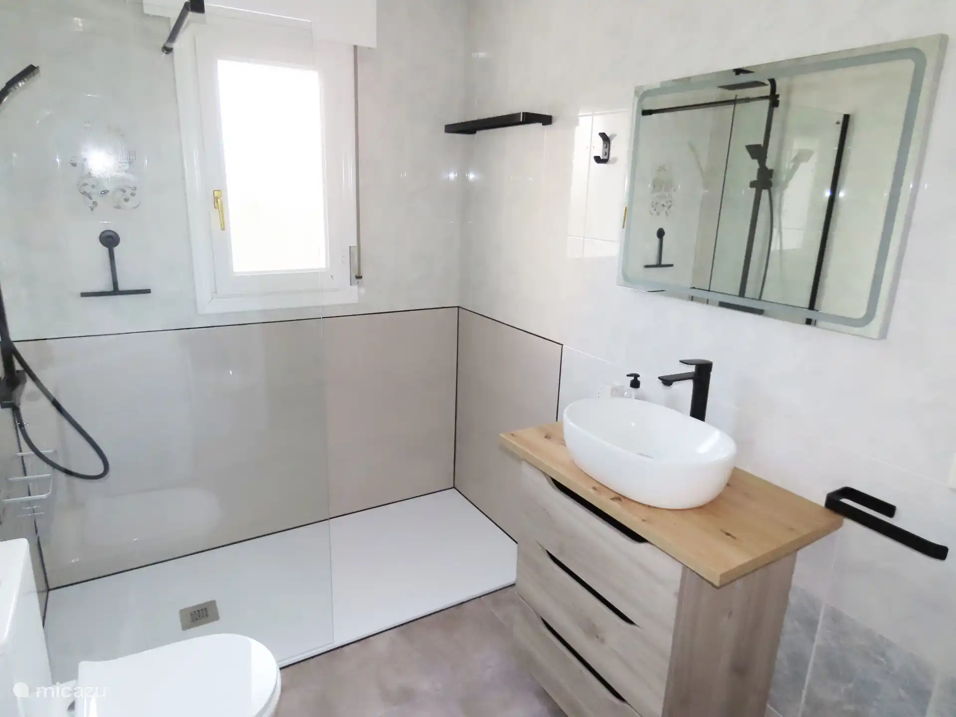 Moderne  inloopdouche