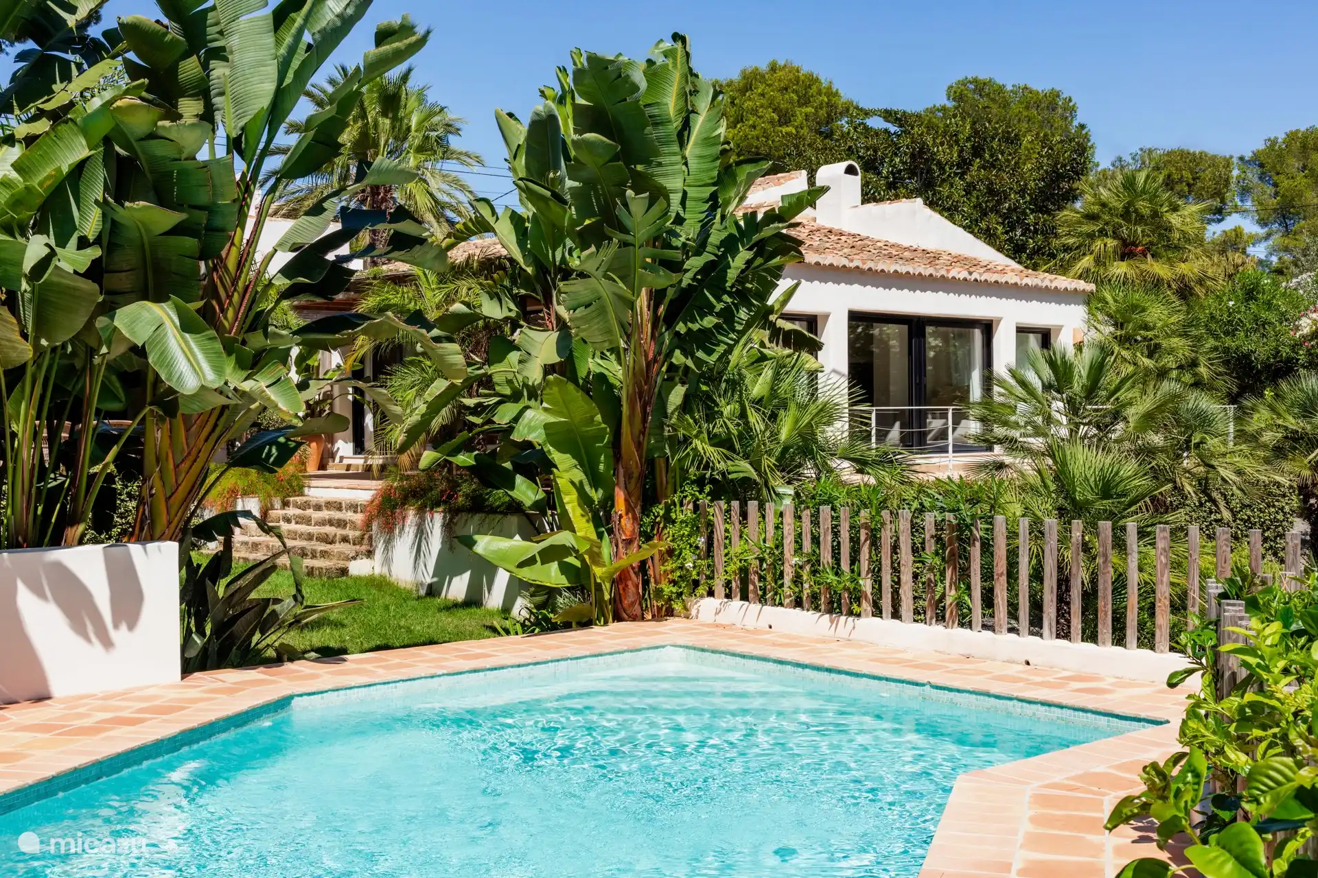 villa huren in Spanje, Costa Blanca, Jávea – Ca Jardí Ibiza Stijl in Jávea 