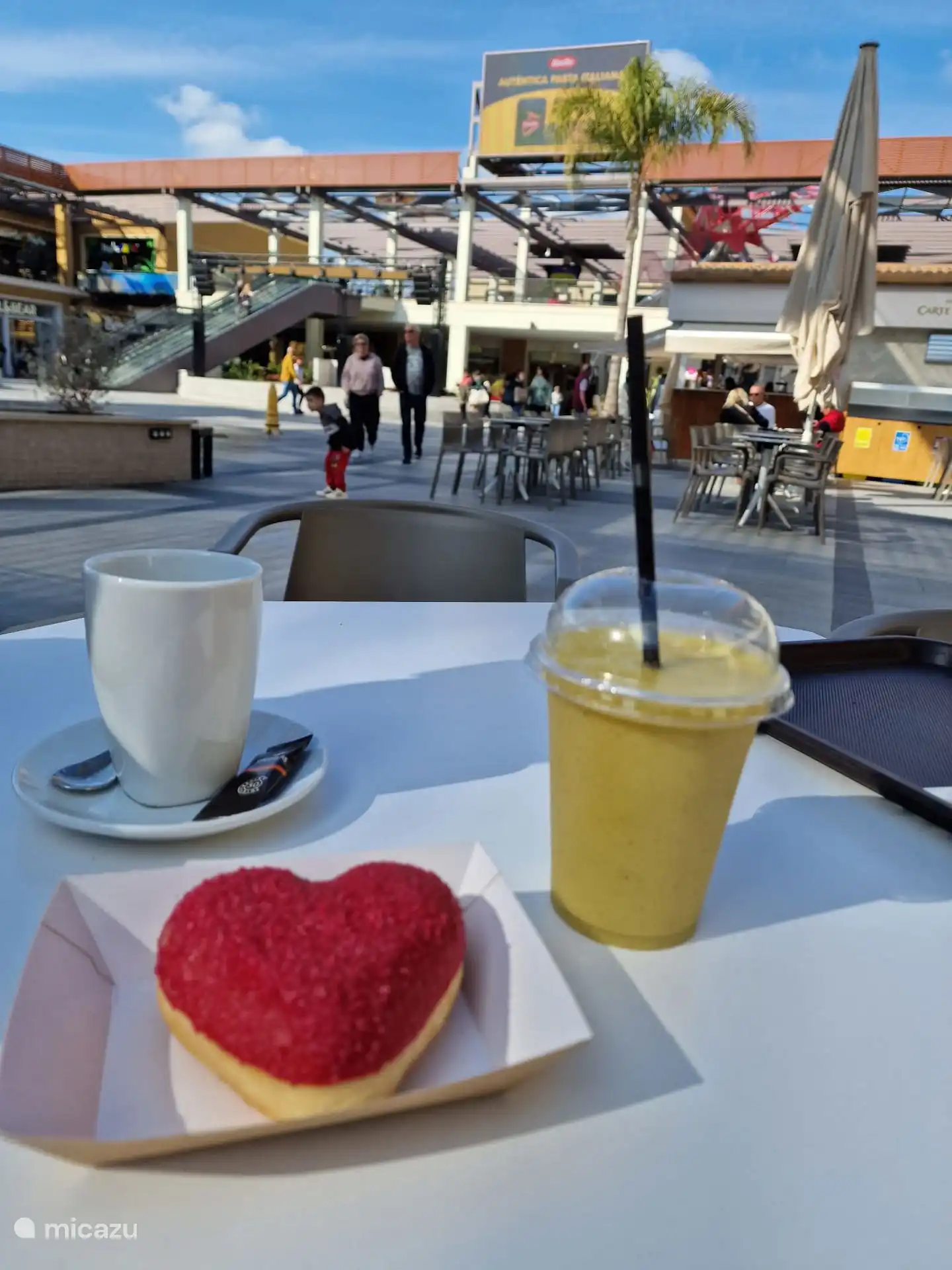 Terraza del bulevar La Zenia