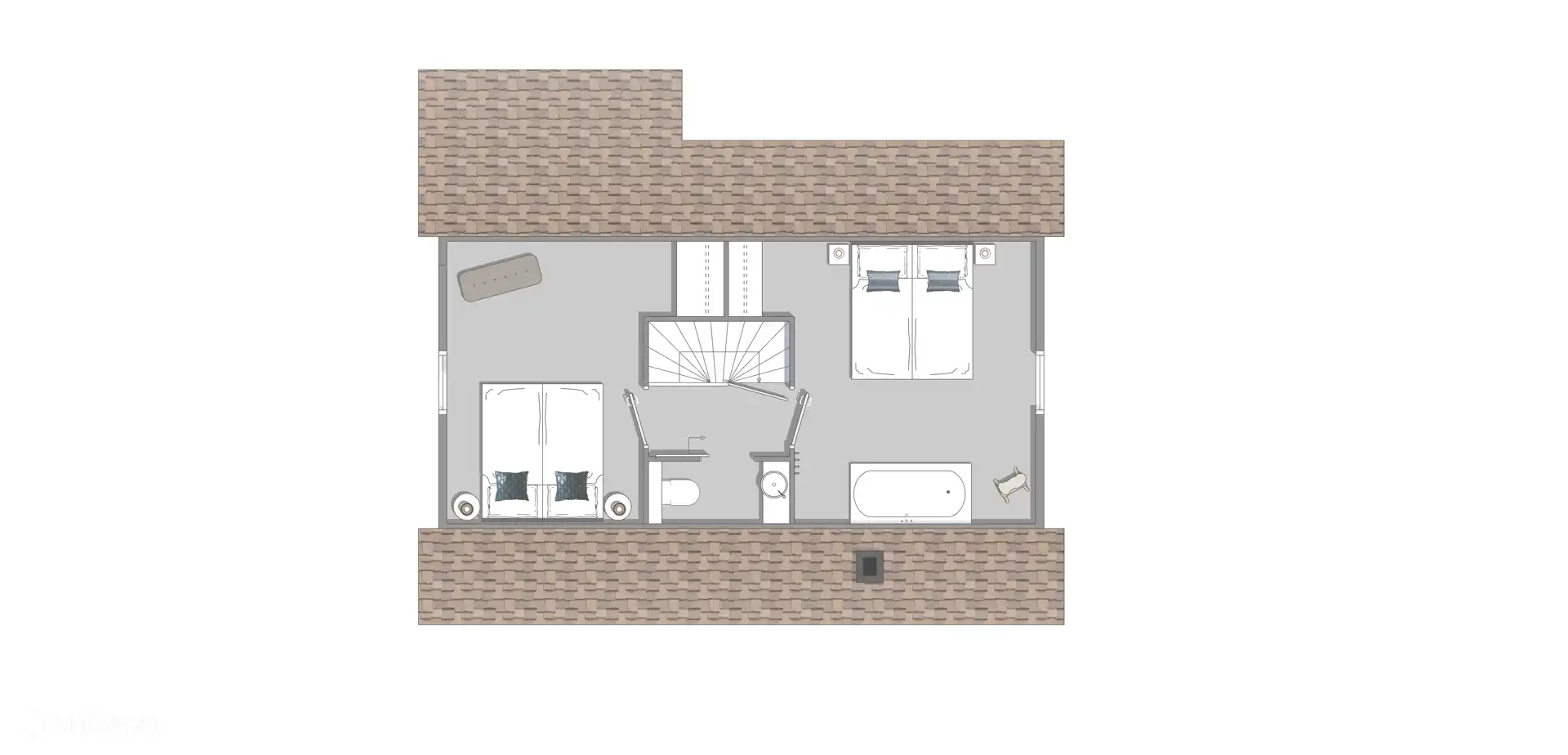 Bovenverdieping de Elysium 