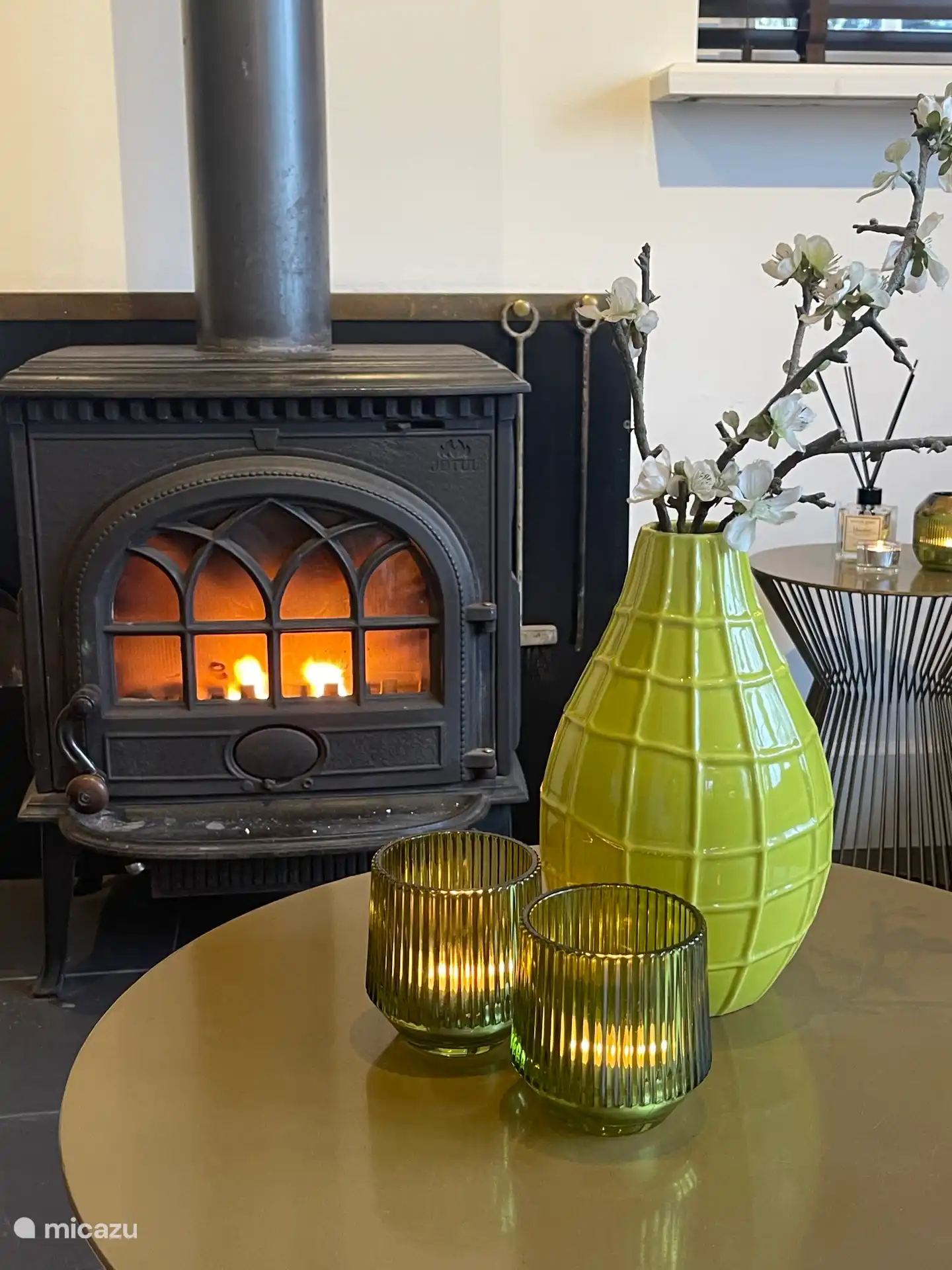 Openhaard/kachel de Essenburgh