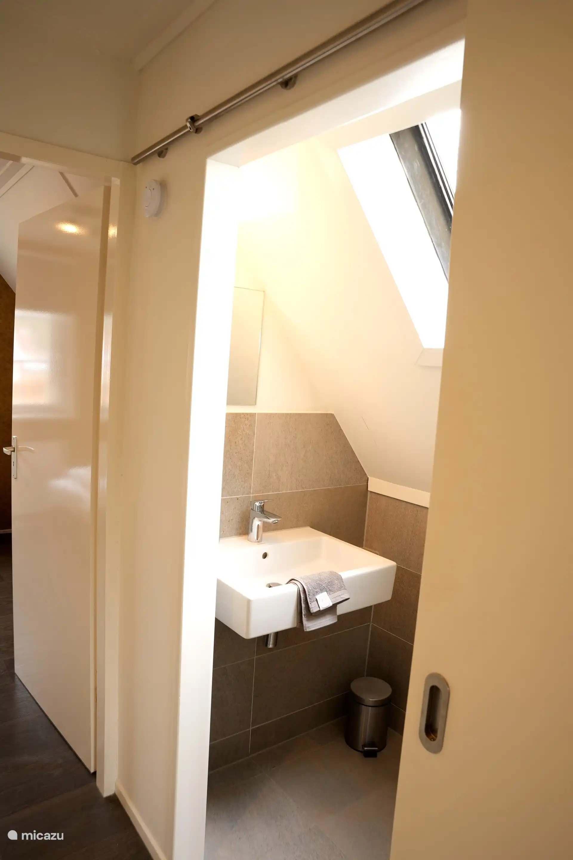Toilet op bovenste etage