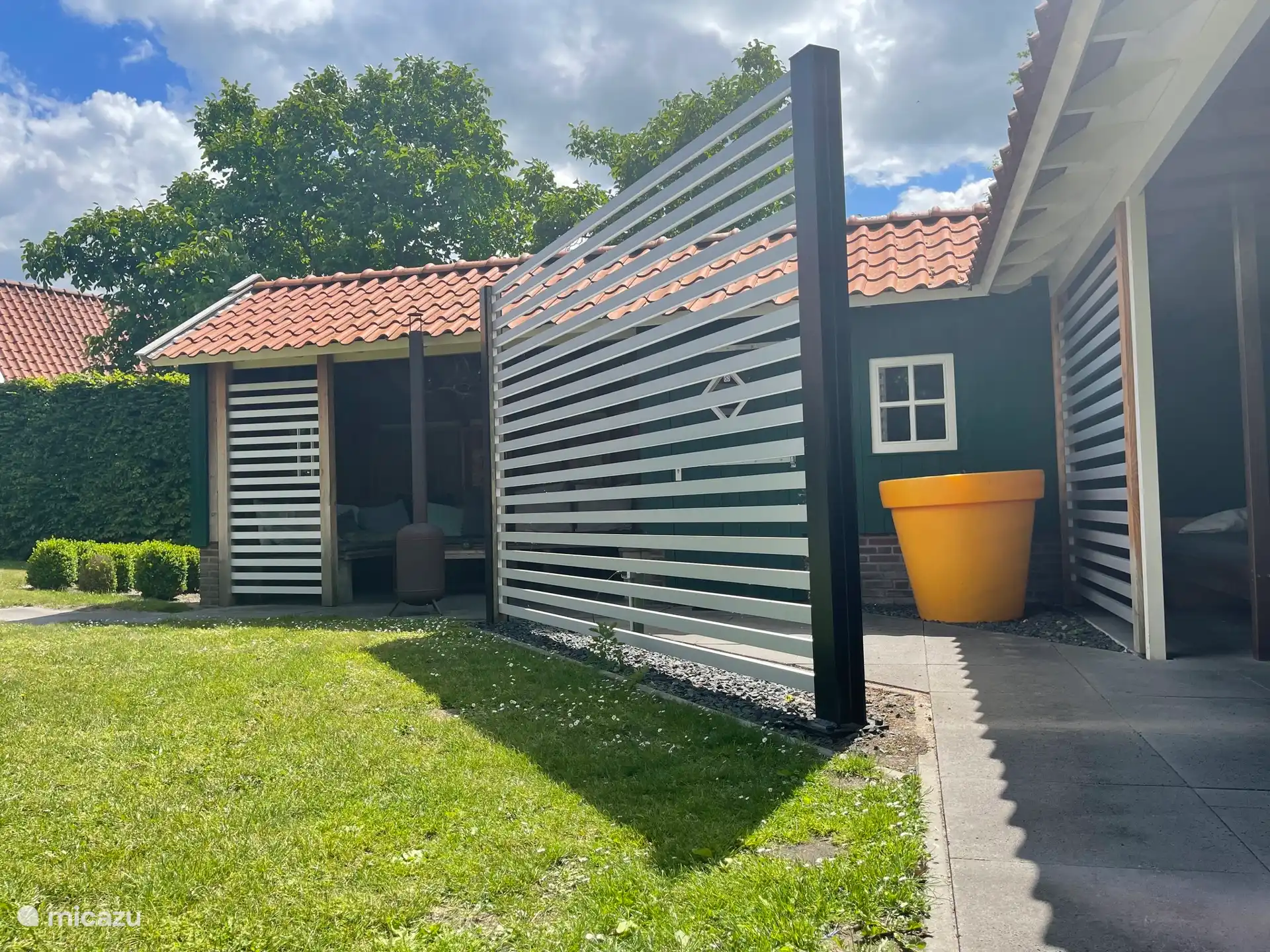 Tuin met volledige privacy om heerlijk te ontspannen 